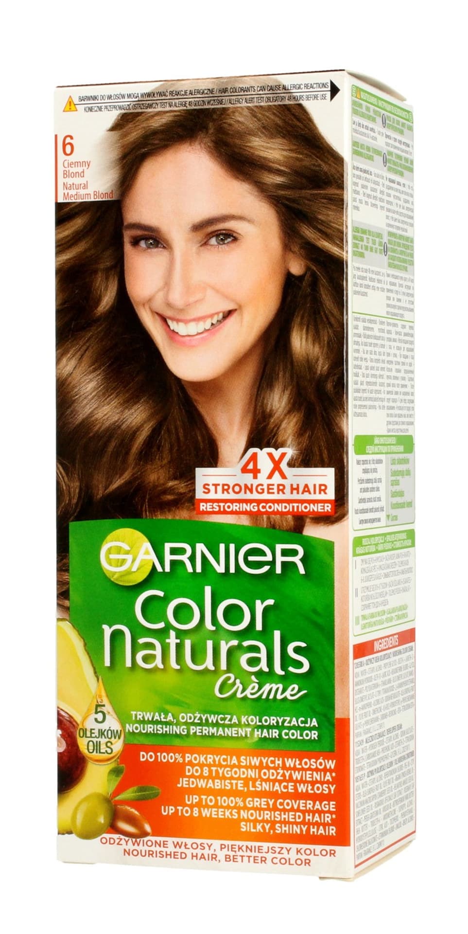 

Garnier Color Naturals Krem koloryzujący nr 6 Ciemny Blond 1op