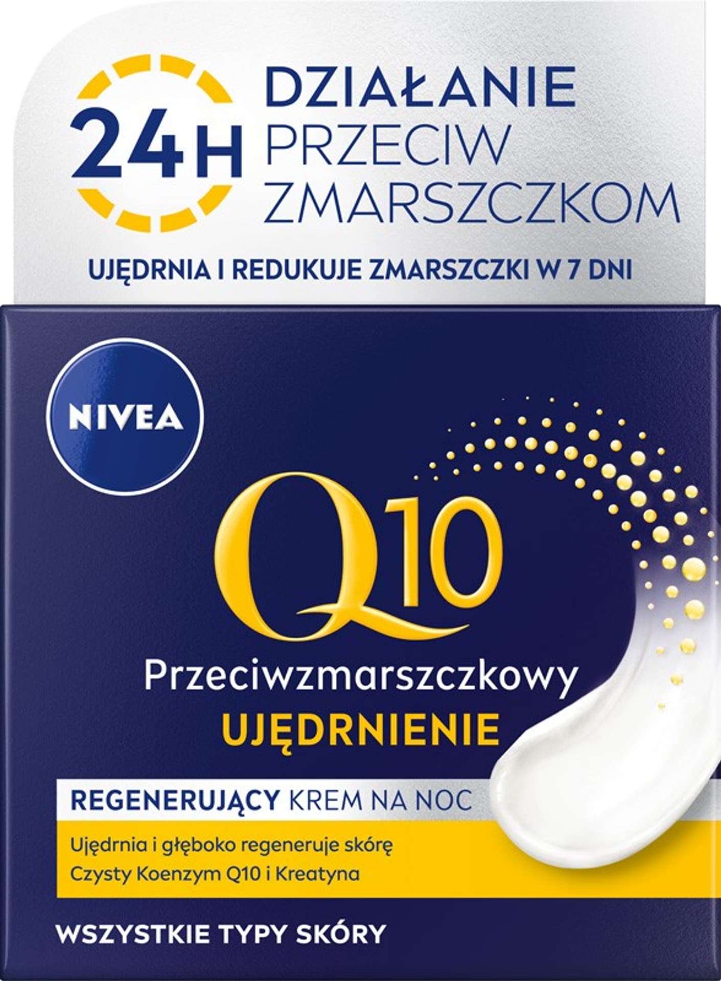 

Nivea Q10 Power Krem Przeciwzmarszczkowy+Ujędrnienie Na Noc 50ml