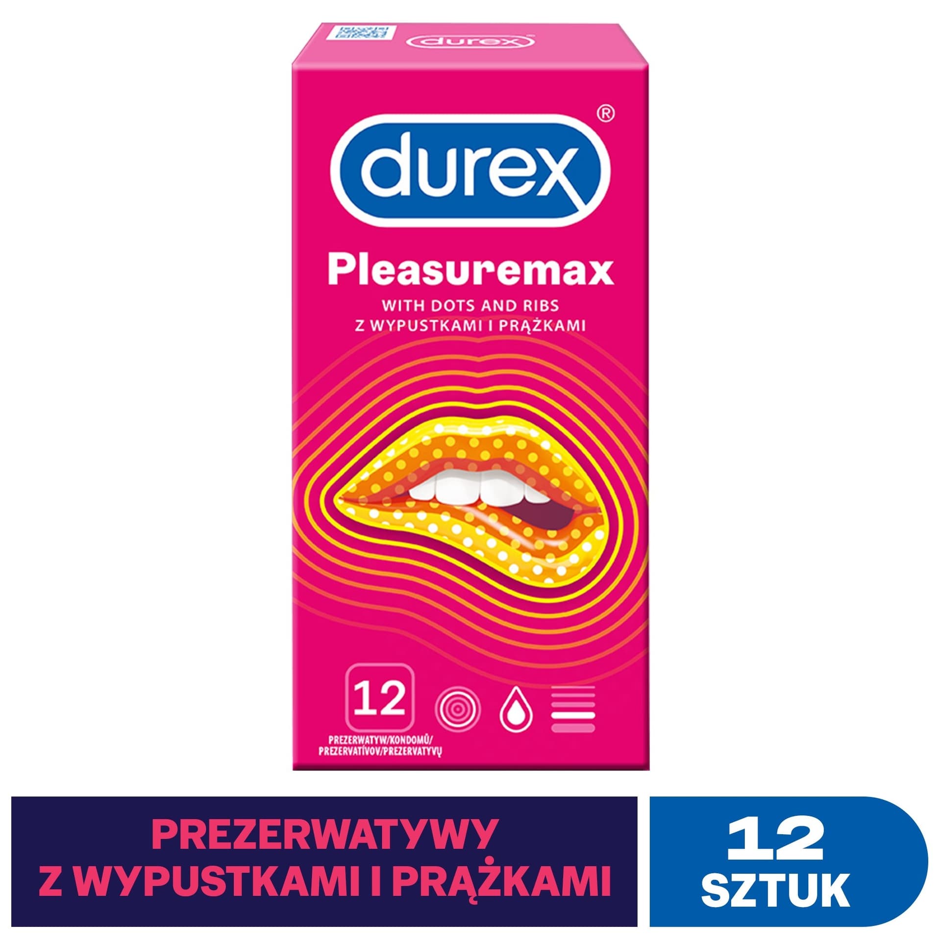 

Durex Prezerwatywy Pleasuremax 12 szt