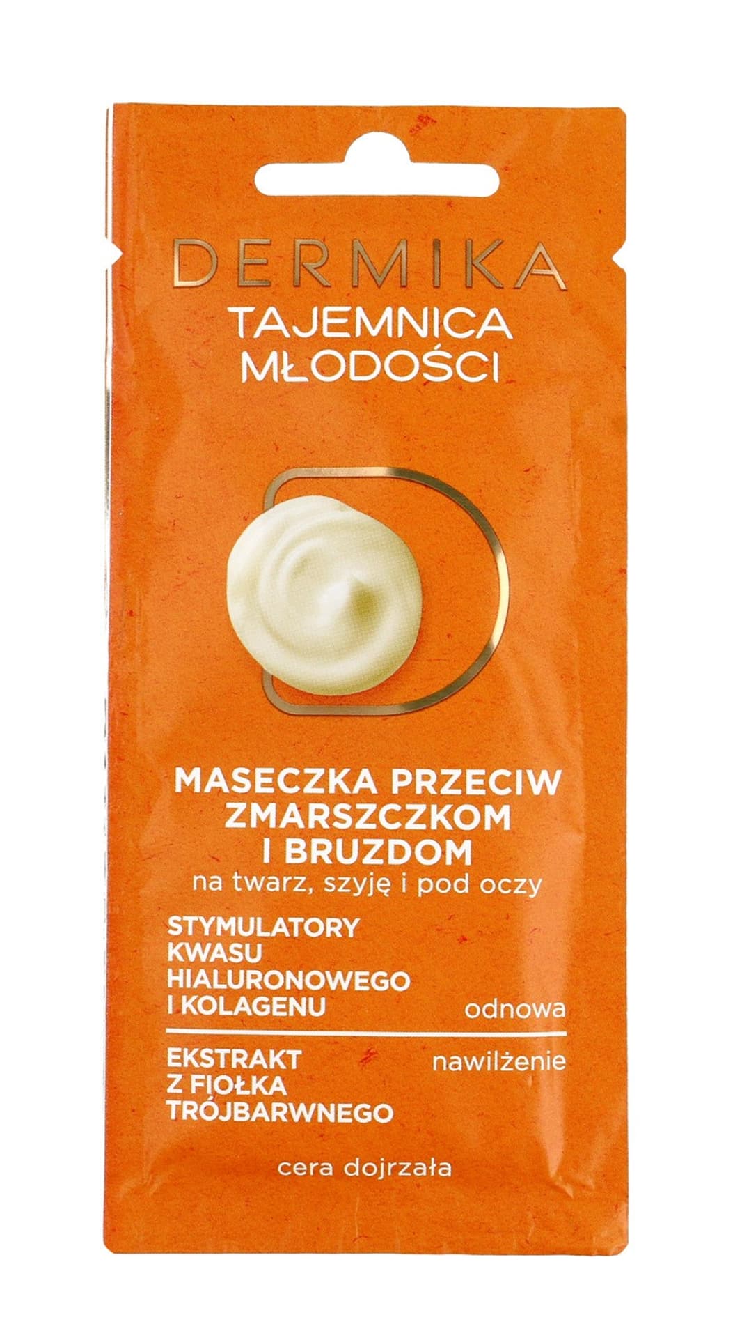 

Dermika Maseczki Piękności Tajemnica Młodości Maseczka przeciw zmarszczkom i bruzdom