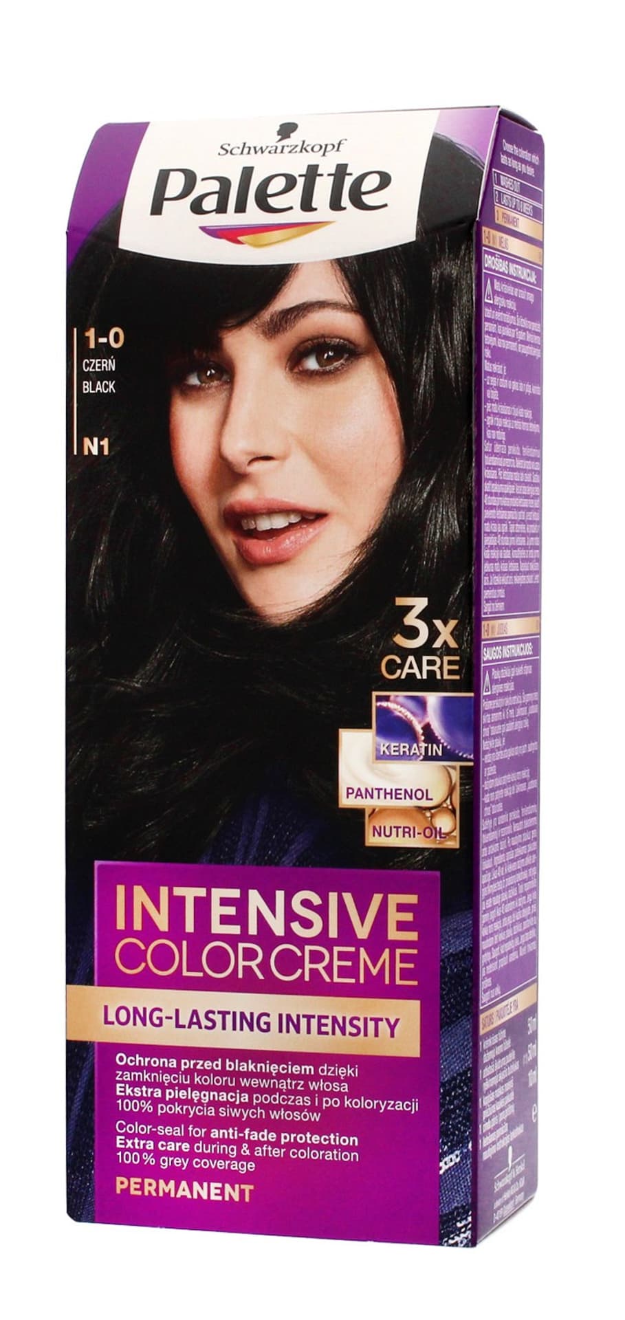 

Palette Intensive Color Creme Krem koloryzujący nr N1-czerń 1op.