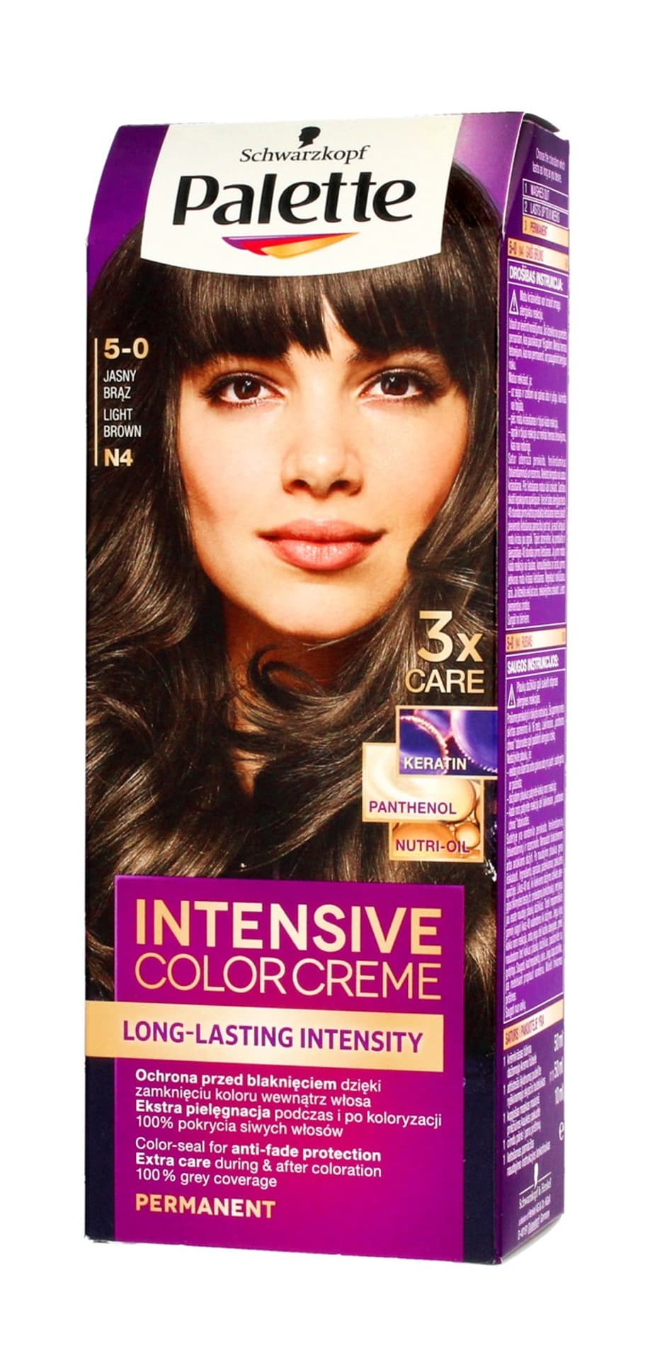 

Palette Intensive Color Creme Krem koloryzujący nr N4-jasny brąz 1op.