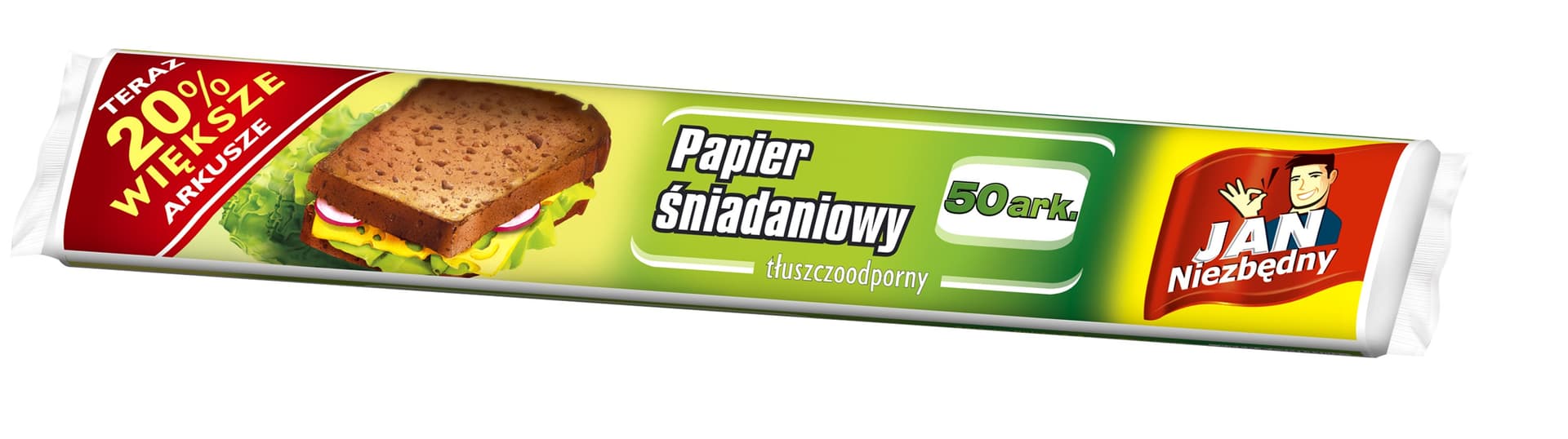 

Sarantis Jan Niezbędny Papier śniadaniowy 50arkuszy