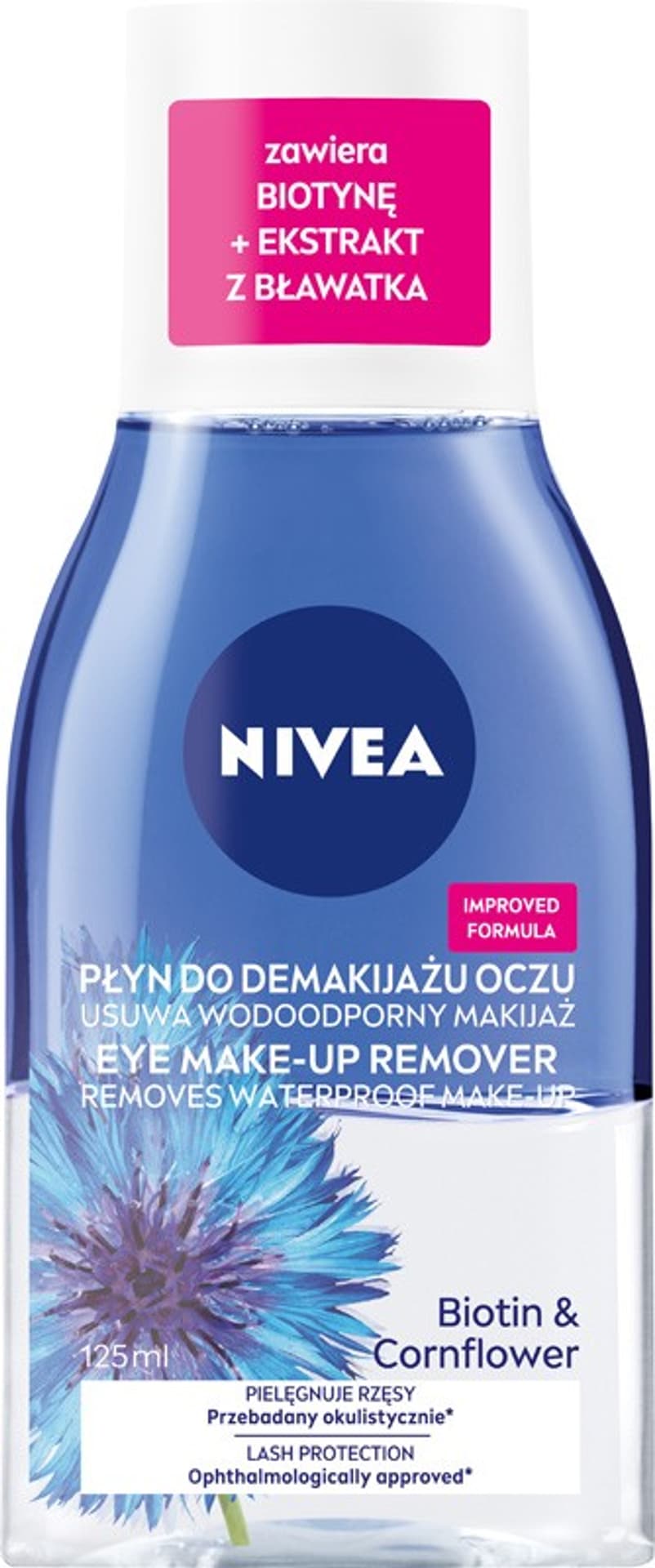 

Nivea Płyn dwufazowy do demakijażu oczu 125ml
