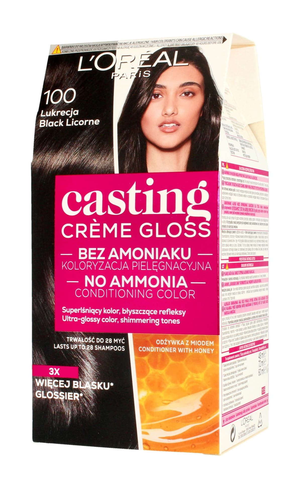 

Casting Creme Gloss Krem koloryzujący nr 100 Lukrecja 1op.