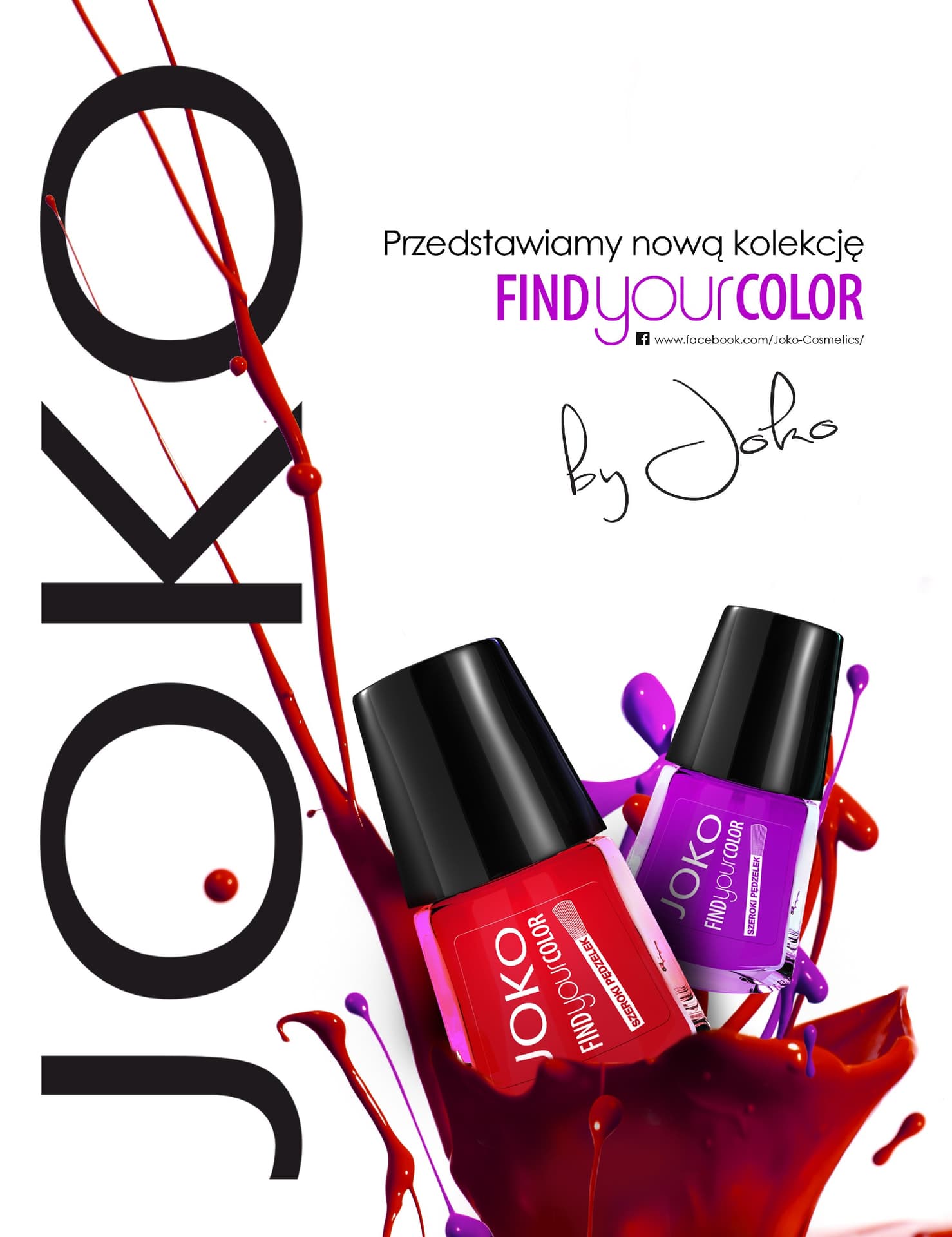 

Joko Lakier do paznokci Find Your Color 123