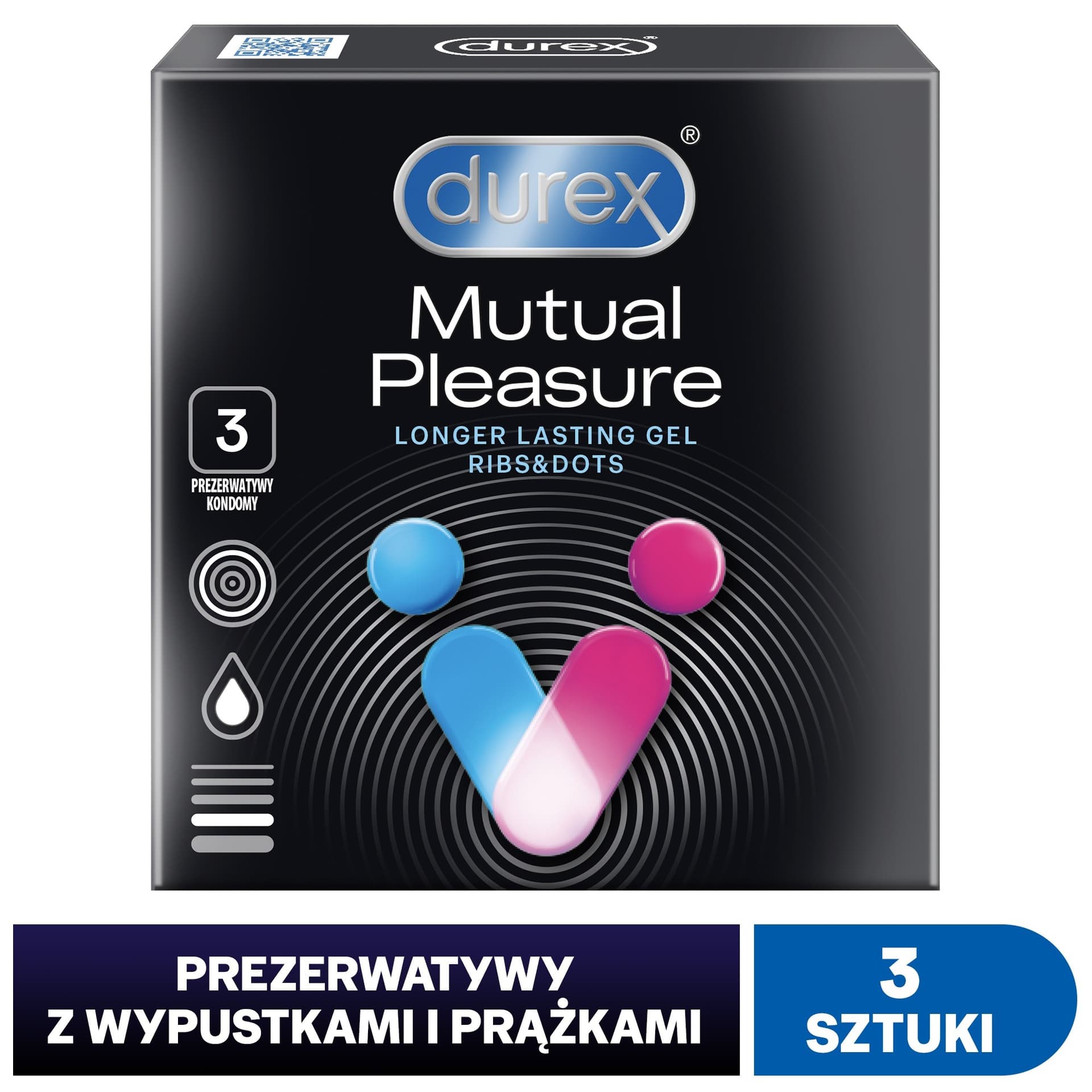 

Durex Prezerwatywy Performax Intense 3 szt