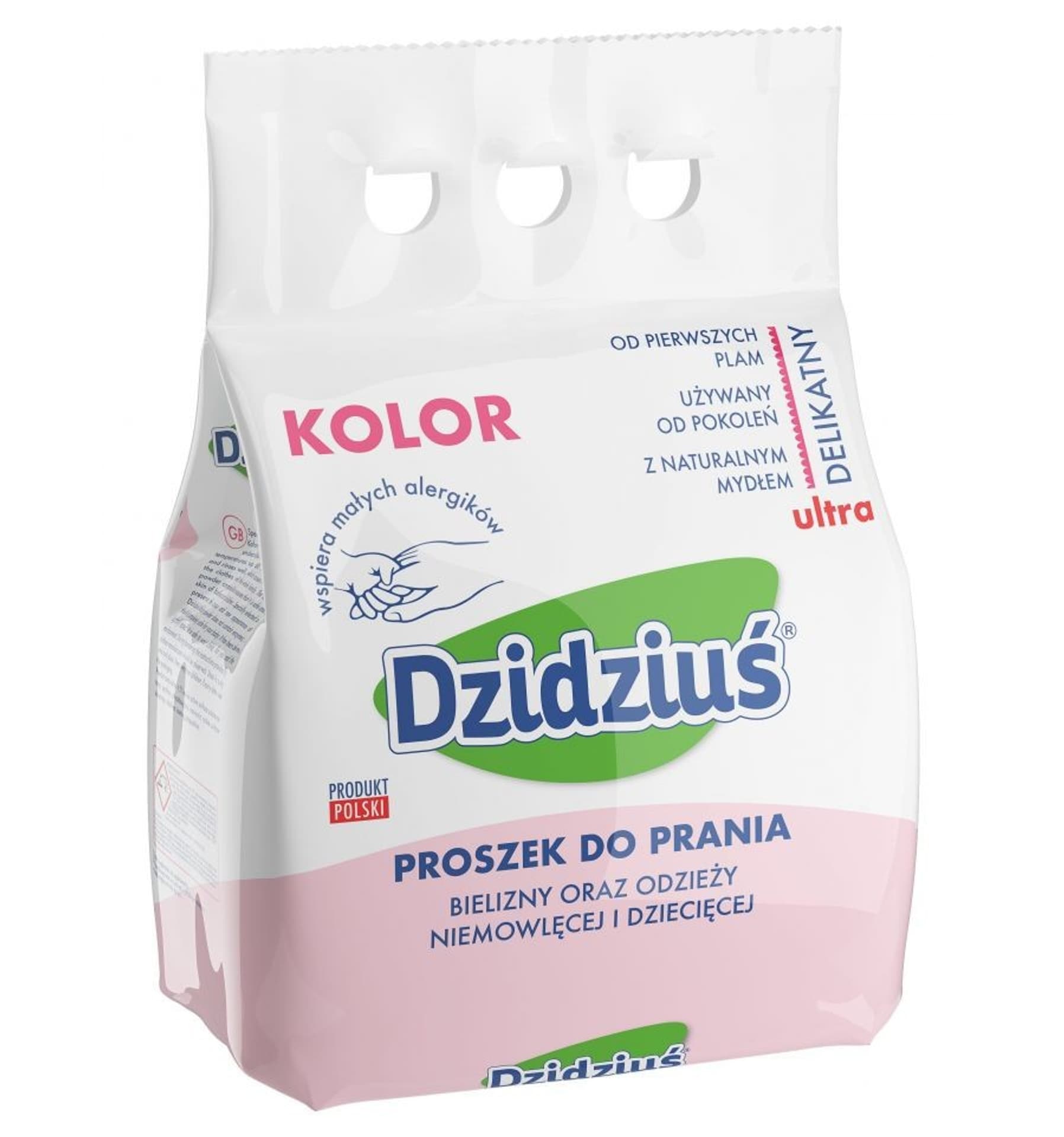 

Dzidziuś Proszek do prania bielizny, odzieży niemowlęcej Kolor 3kg