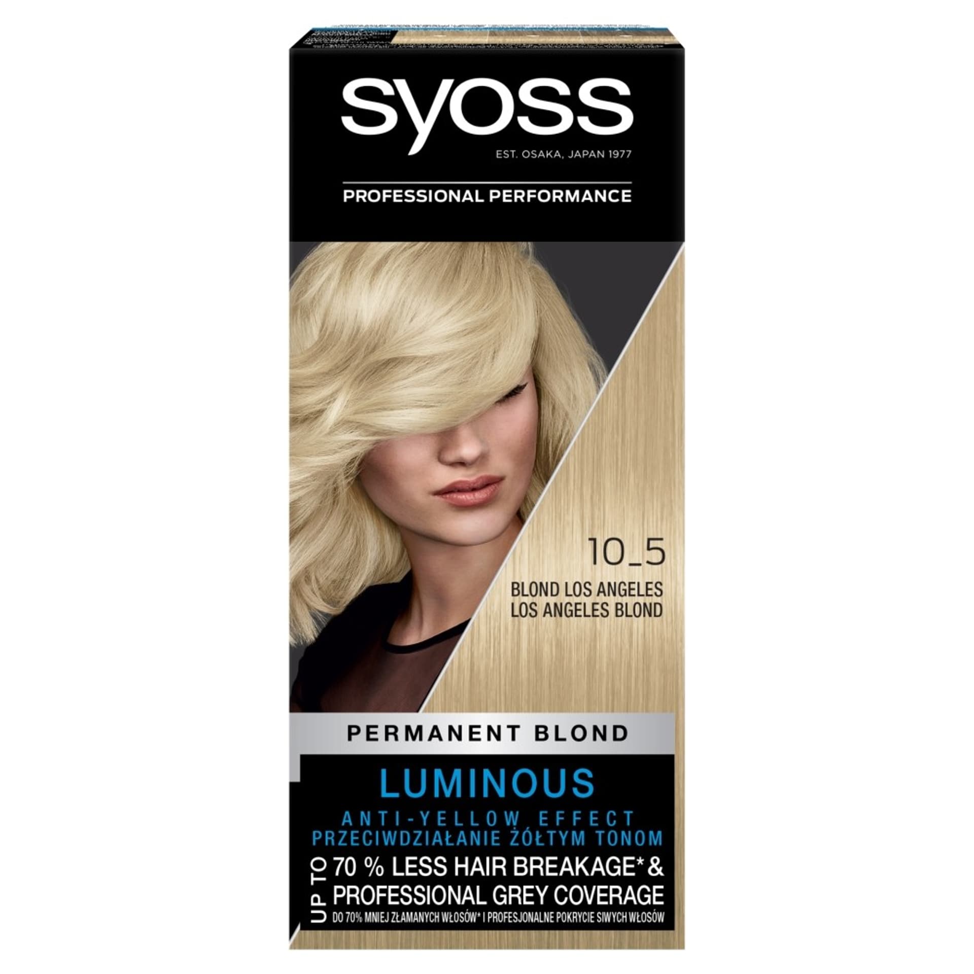 

Schwarzkopf Syoss Farba do włosów 10-5 blond Los Angeles 1op.