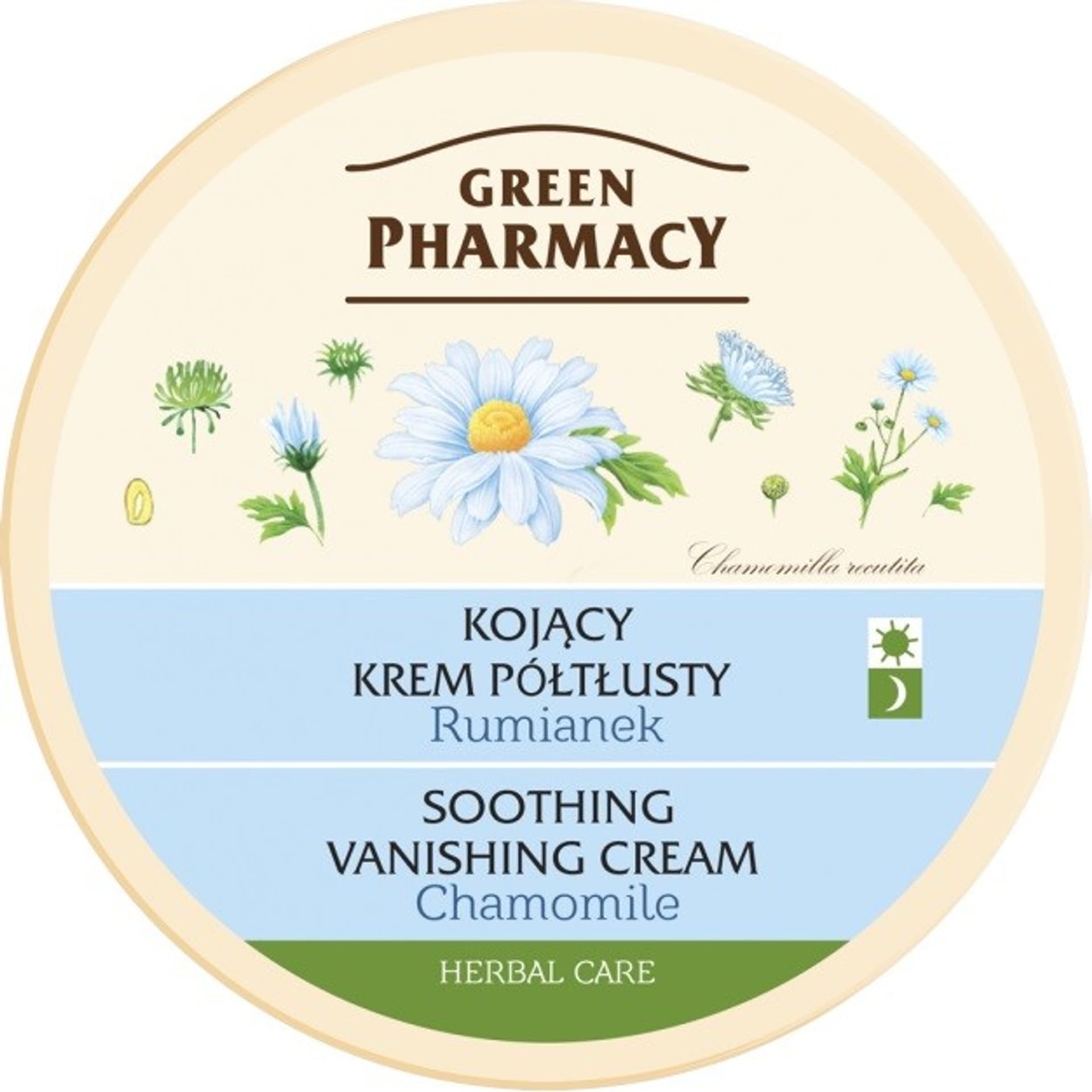 

Green Pharmacy Herbal Cosmetics Krem do twarzy kojący z rumiankiem
