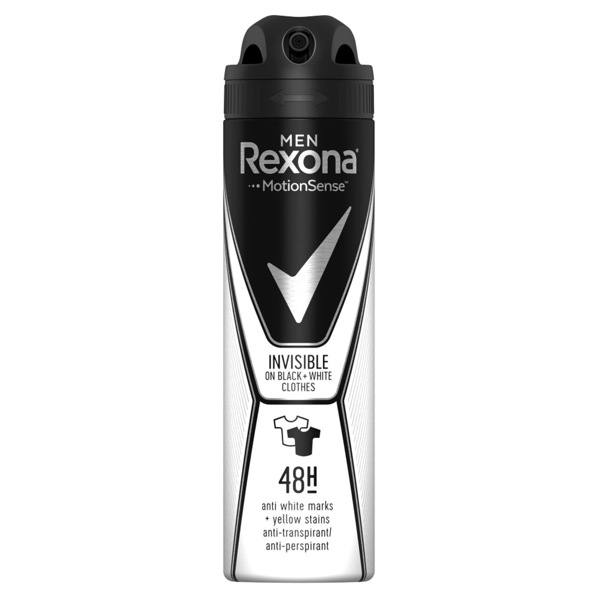 

Rexona Motion Sense Men Dezodorant Spray Invisible Black & White 150ml