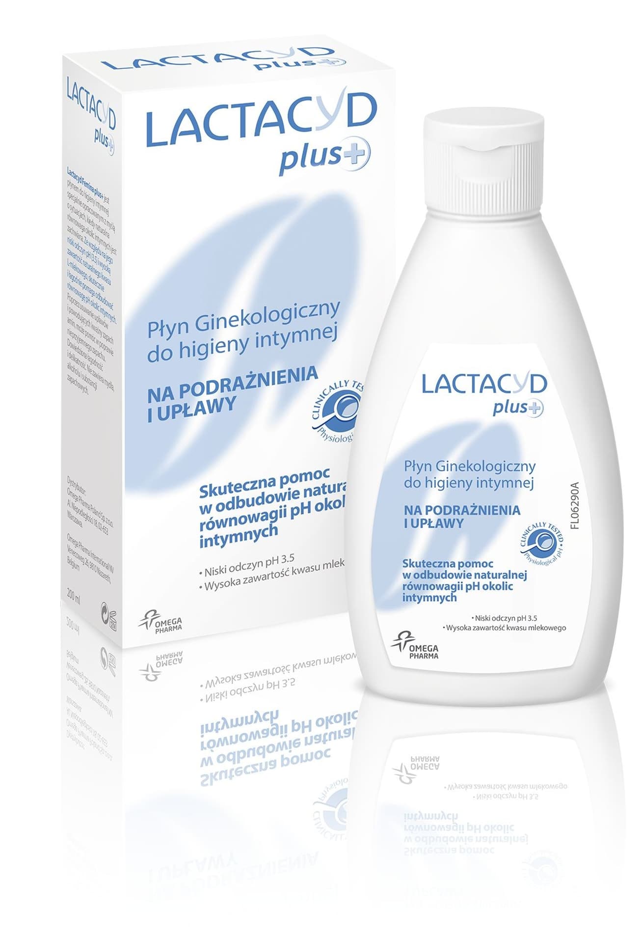 

Lactacyd Plus Płyn ginekologiczny do higieny intymnej 200ml