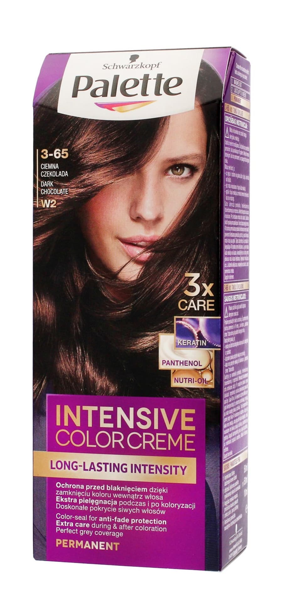 

Palette Intensive Color Creme Krem koloryzujący nr W2-ciemna czekolada 1op.