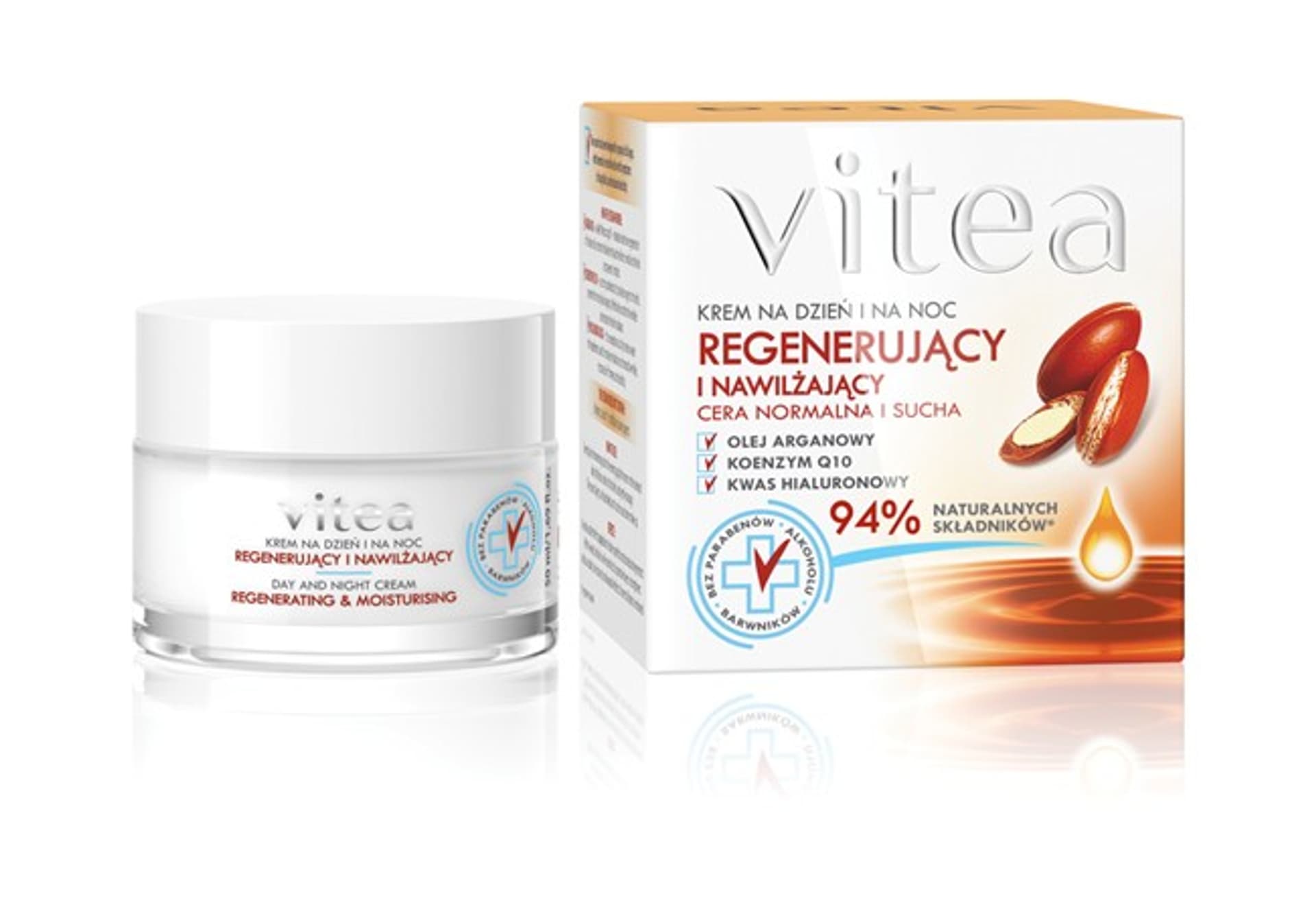 

Vitea Krem intensywnie regenerujący na dzień i noc -cera normalna i sucha 50ml