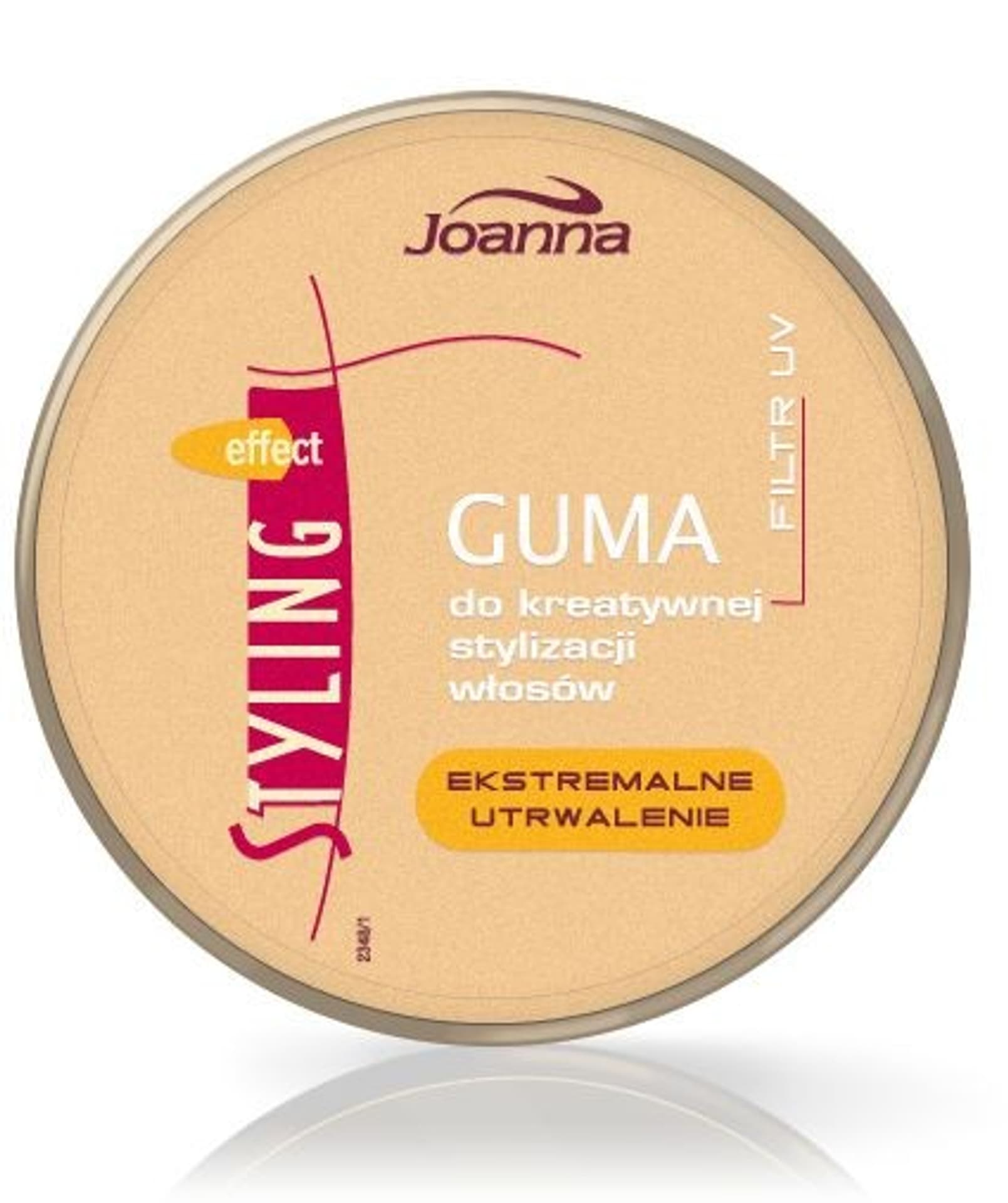 

Joanna Styling Effect Guma do kreatywnej stylizacji włosów złota 100g