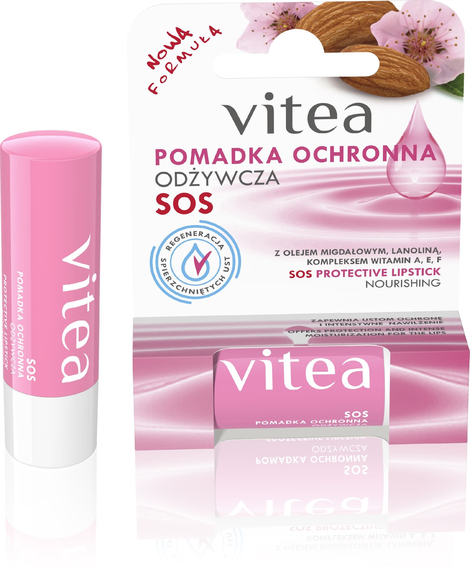 

Vitea Pomadka ochronna do ust Odżywcza 4,9 g