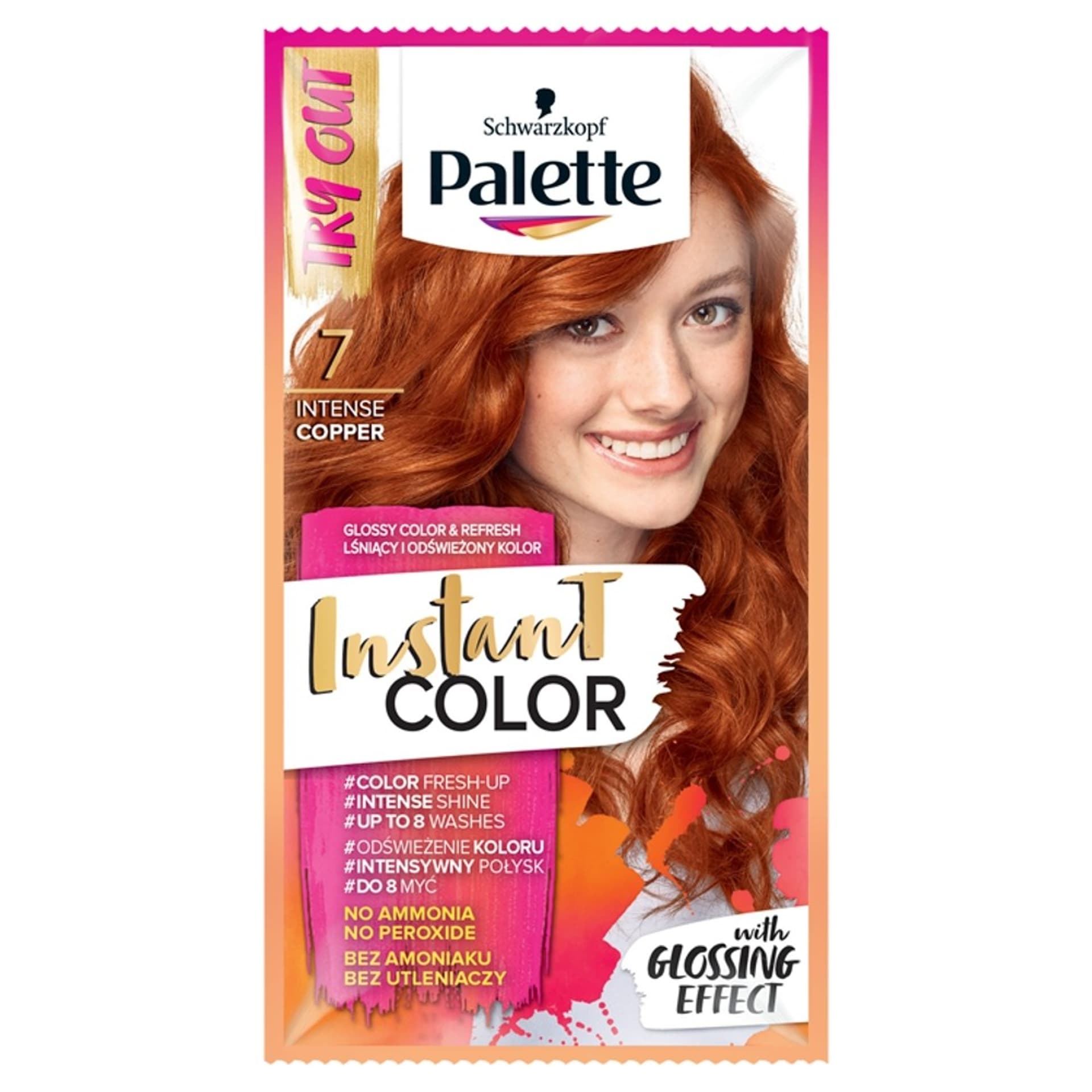 

Palette Instant Color Szamponetka koloryzująca Intensywna Miedź nr 7 25 ml