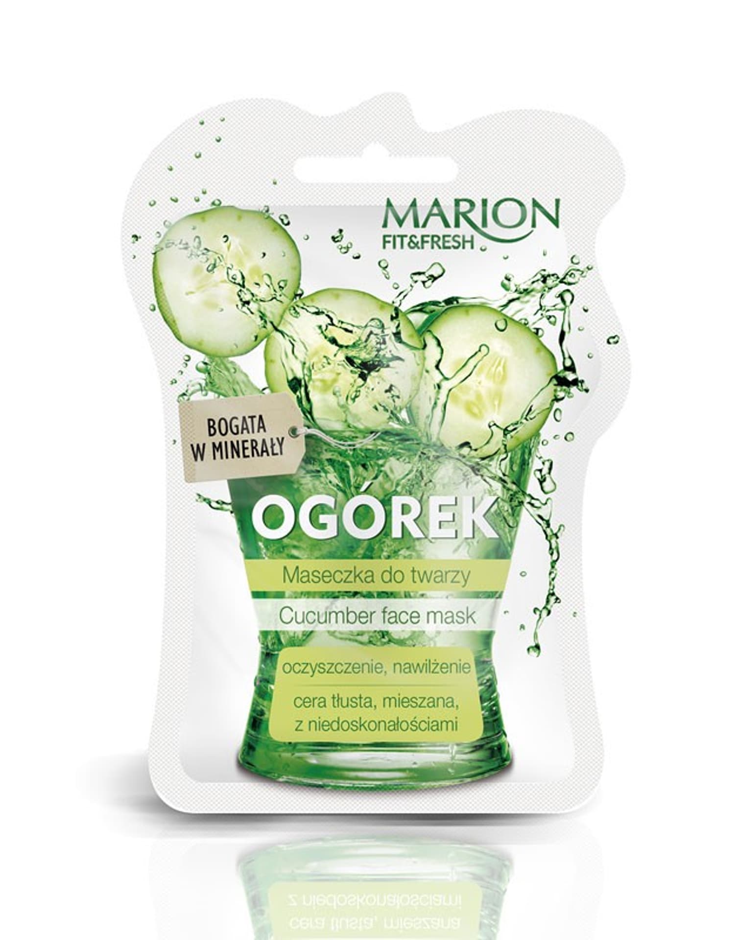 

Marion Fit & Fresh Maseczka do twarzy Ogórek 7.5ml