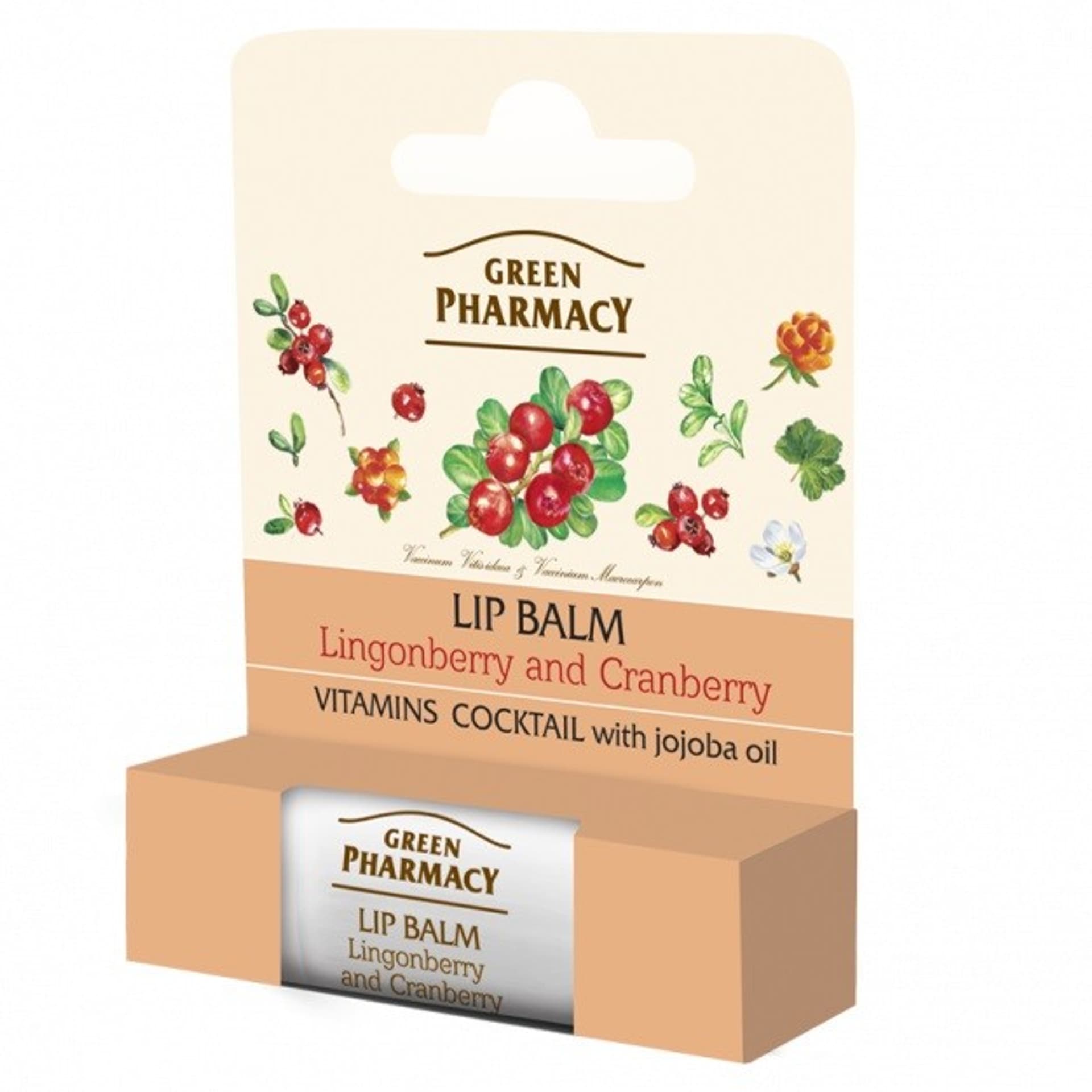 

Green Pharmacy Lip Balm Balsam do ust Vitamins Coctail 1szt