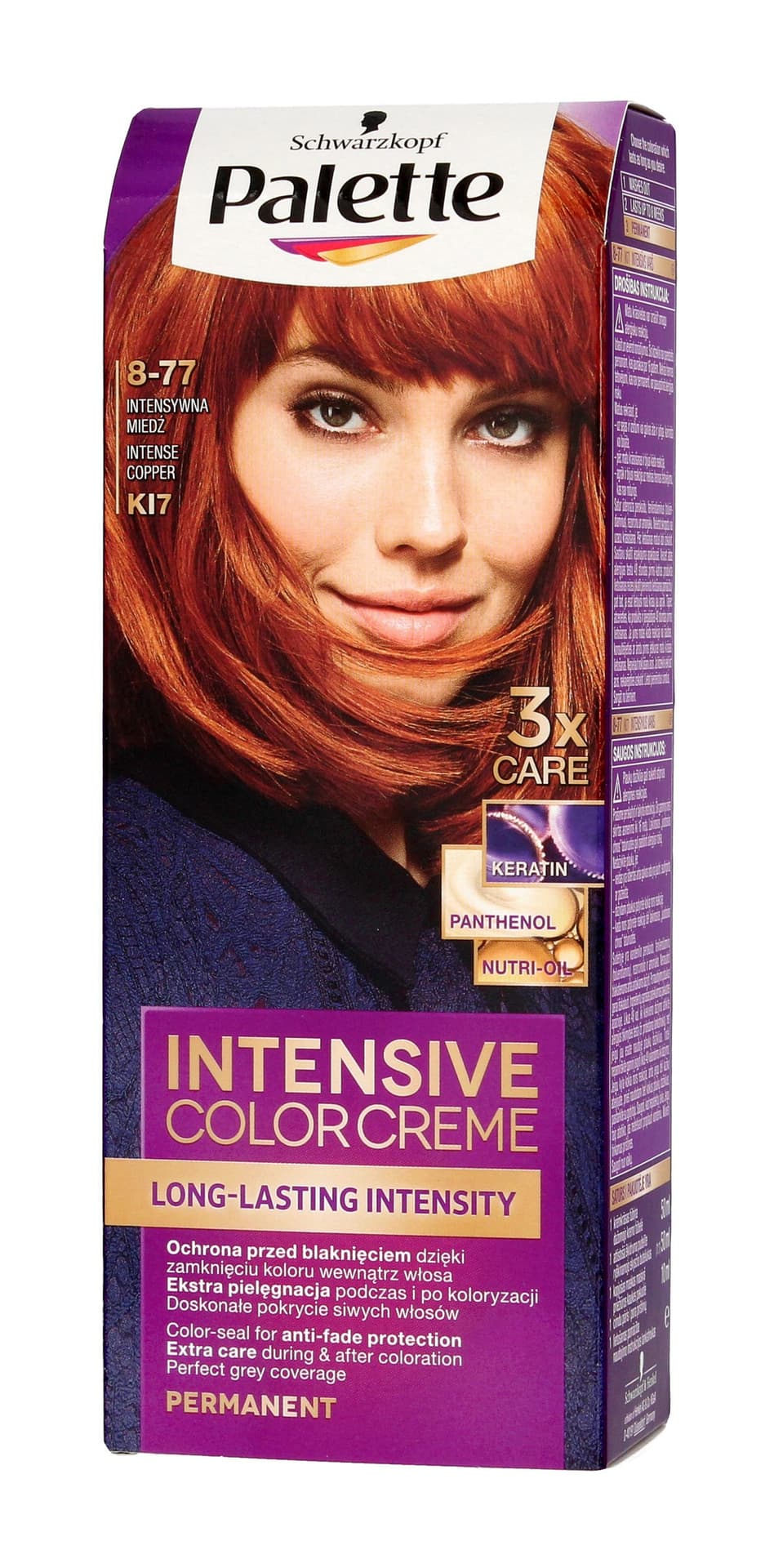 

Palette Intensive Color Creme Krem koloryzujący nr K17-intensywna miedź 1op.