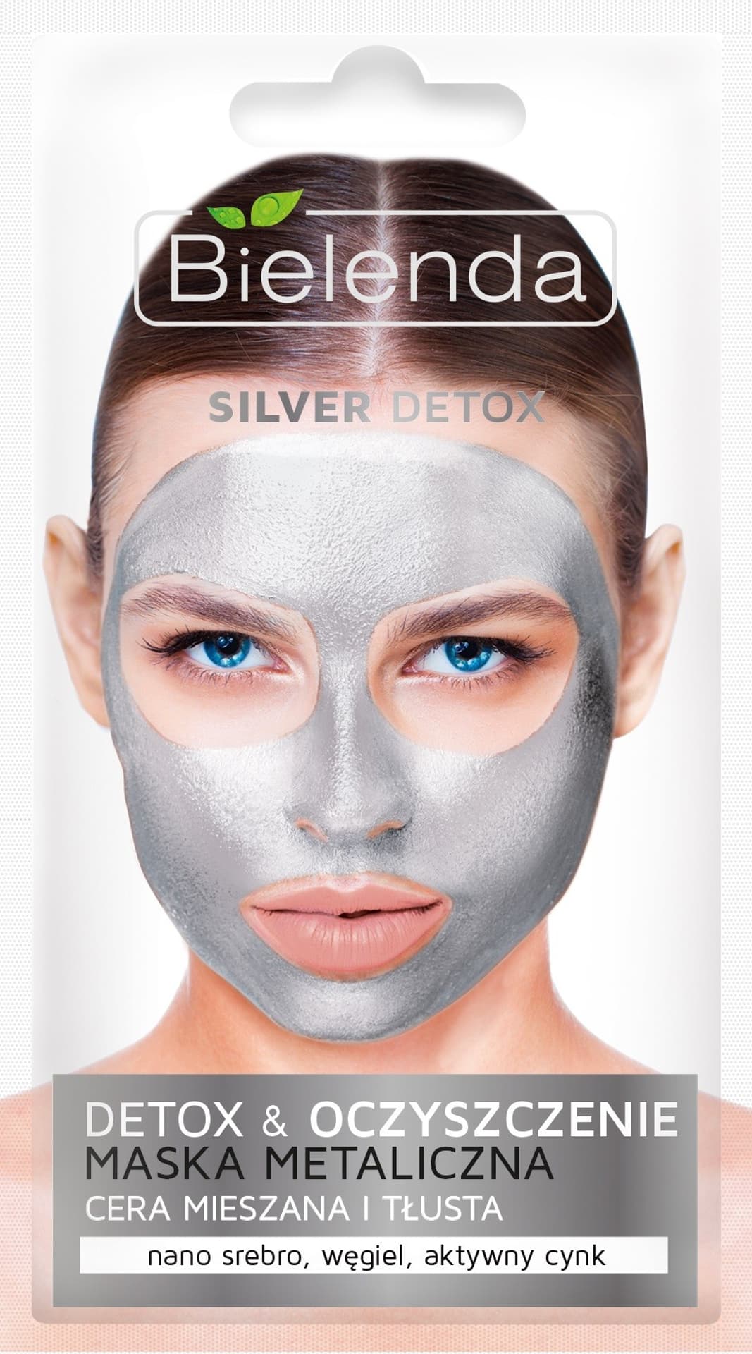 

Bielenda Silver Detox Maska Metaliczna oczyszczająca - cera mieszana i tłusta 8g