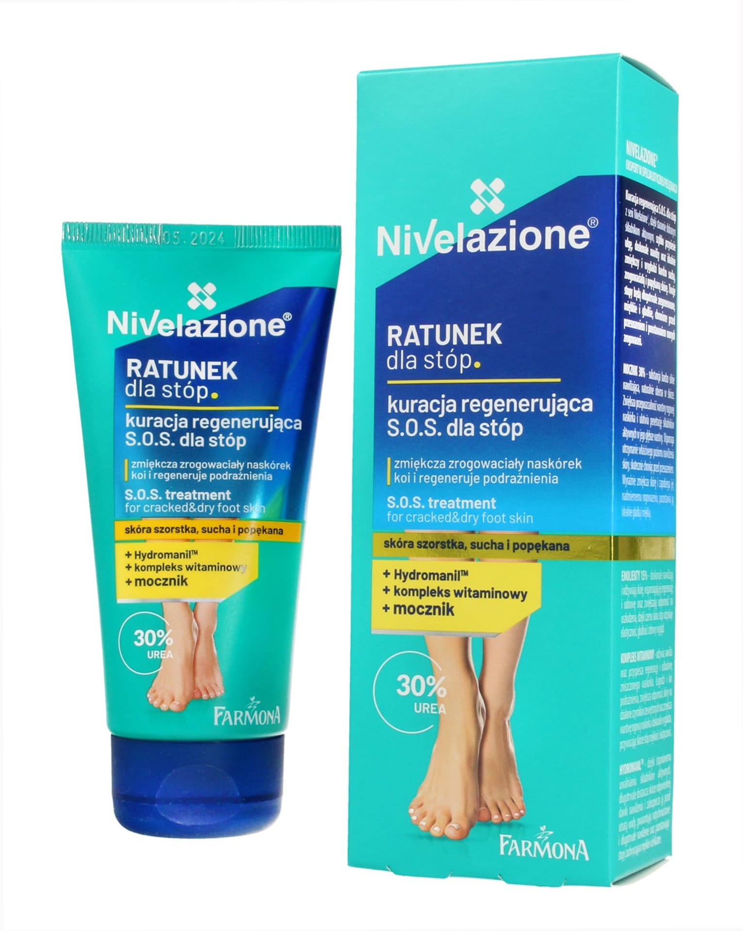 

Farmona Nivelazione Kuracja regenerująca S.O.S. dla stóp "Ratunek dla Stóp" 50ml