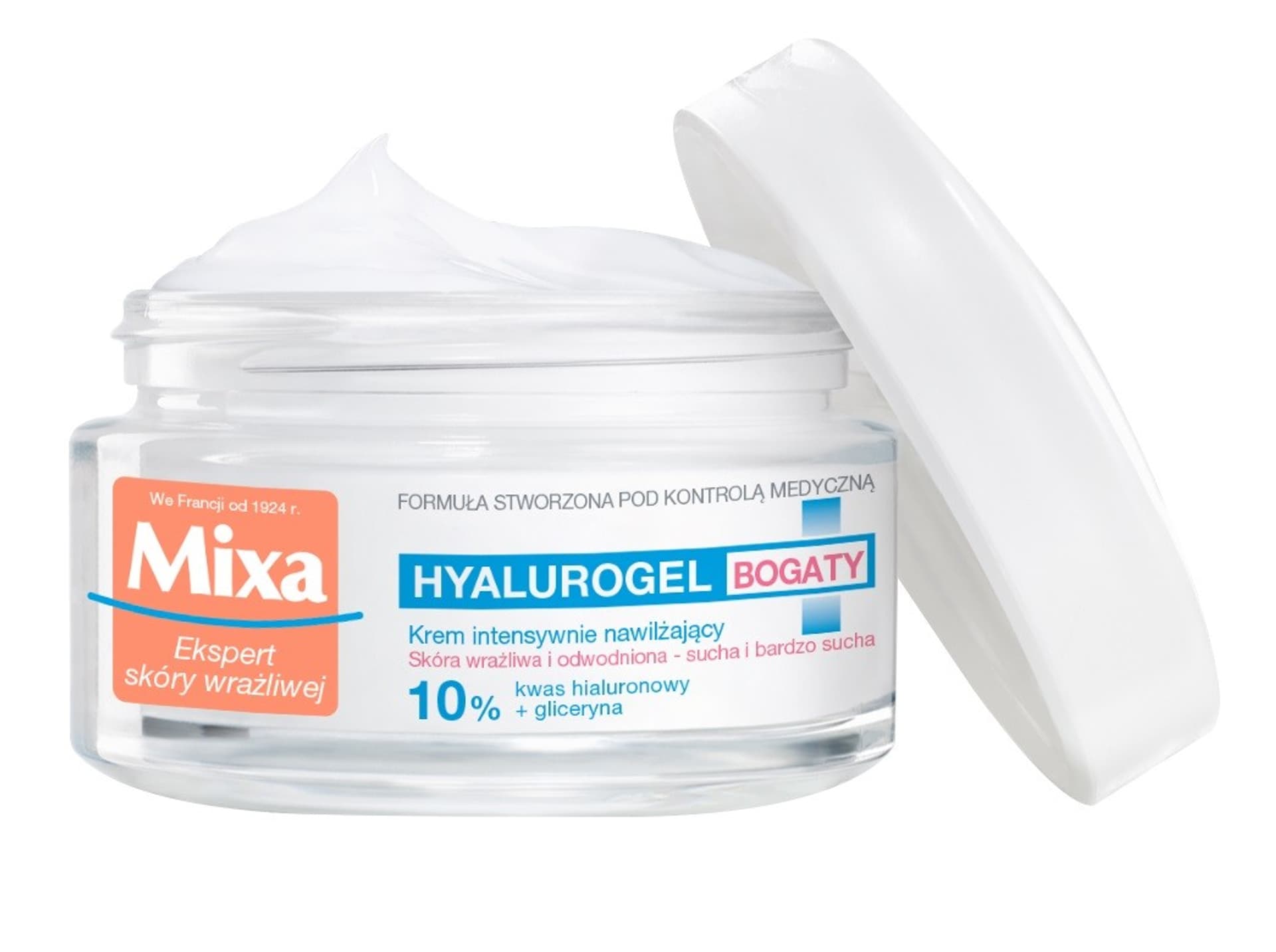 

Mixa Hyalurogel Bogaty krem intensywnie nawilżający 50ml