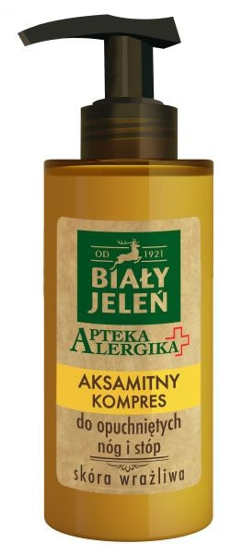 

Biały Jeleń Apteka Alergika Aksamitny kompres do opuchniętych nóg i stóp 150ml