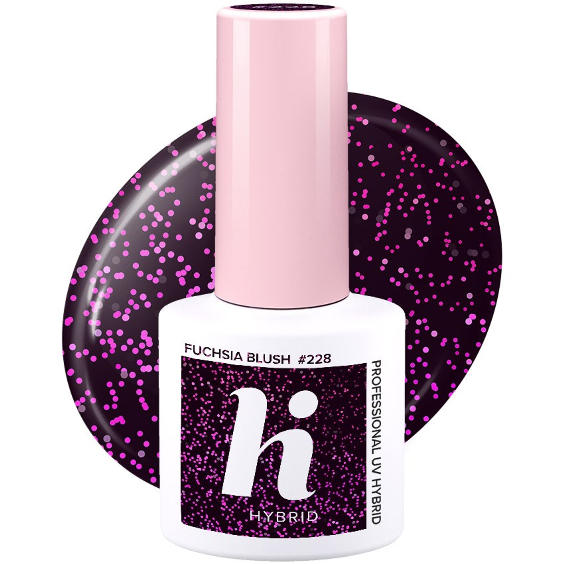 

Hi Hybrid Lakier hybrydowy nr 228 Fuchsia Blush 5ml