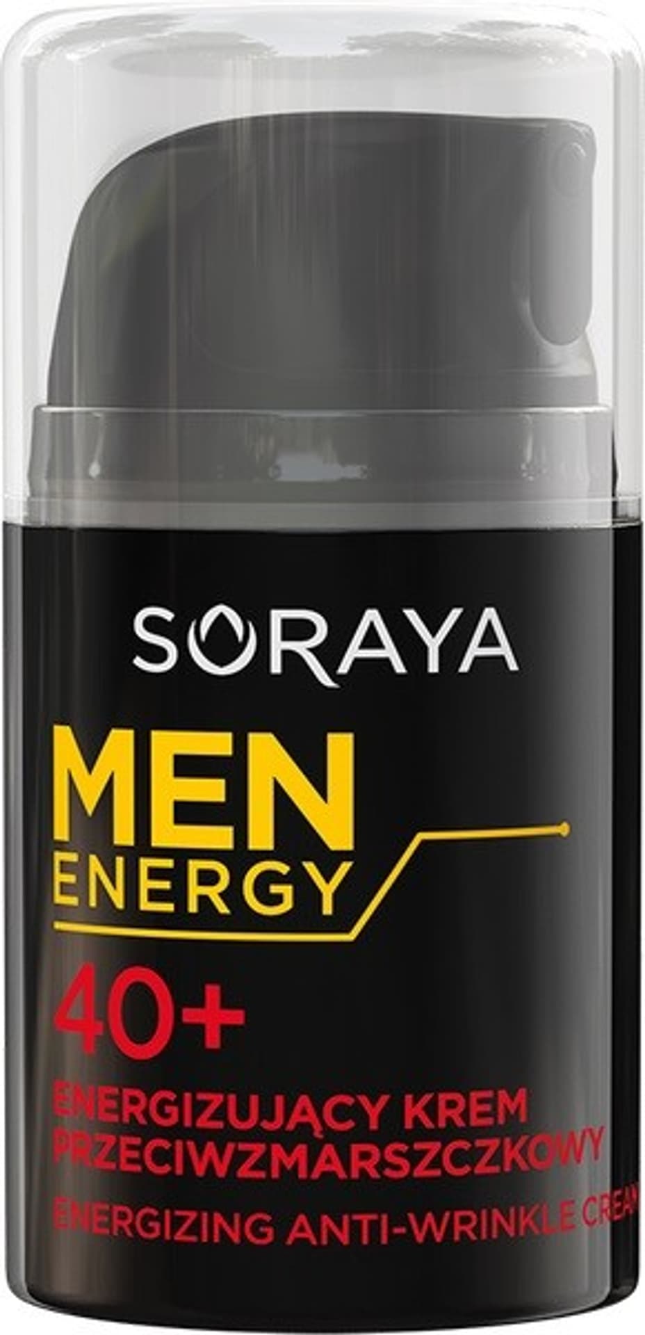 

Soraya Men Energy 40+ Energizujący krem przeciwzmarszczkowy 50ml