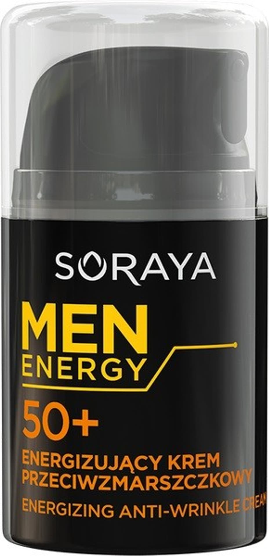 

Soraya Men Energy 50+ Energizujący krem przeciwzmarszczkowy 50ml