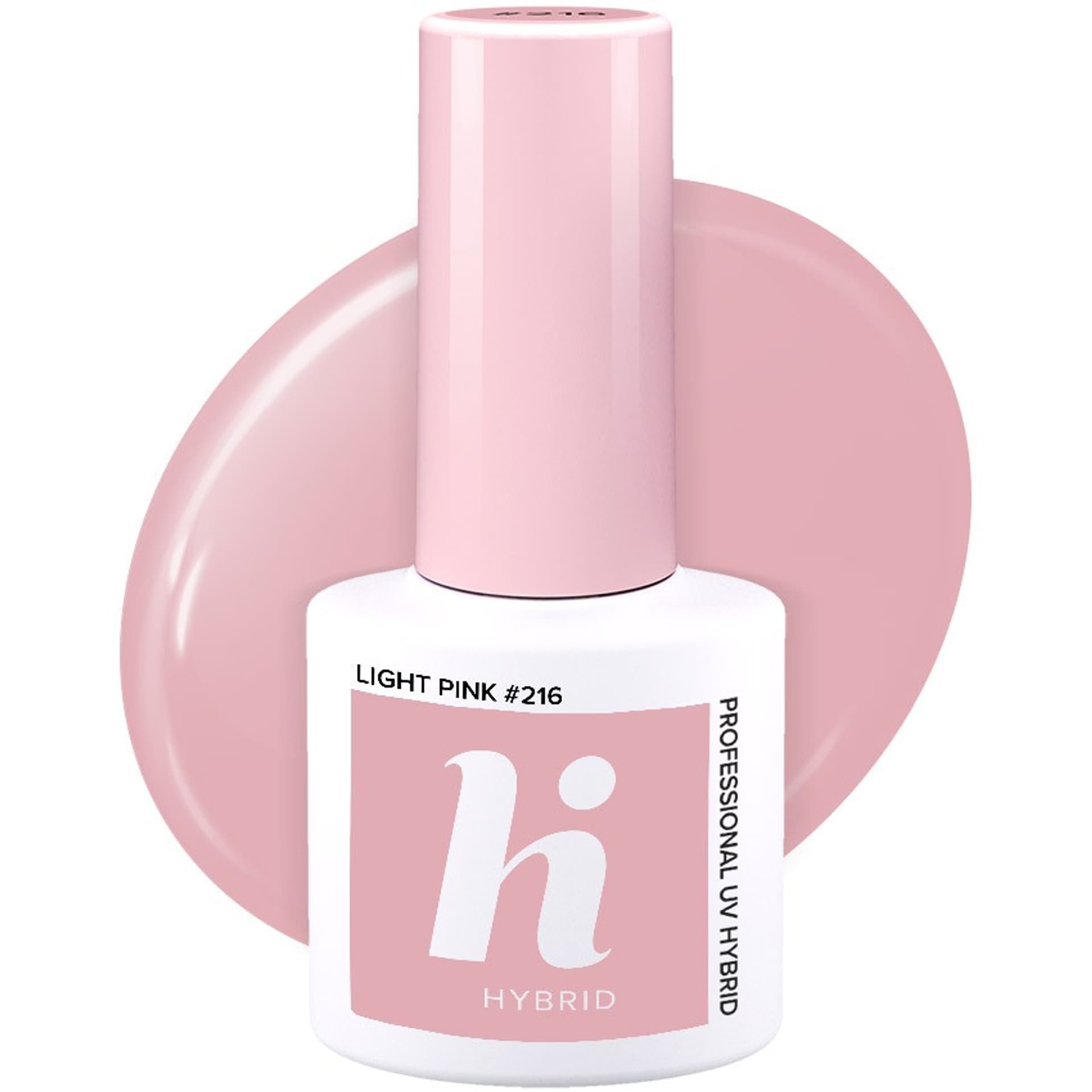 

Hi Hybrid Lakier hybrydowy Unicorn nr 216 Light Pink 5ml