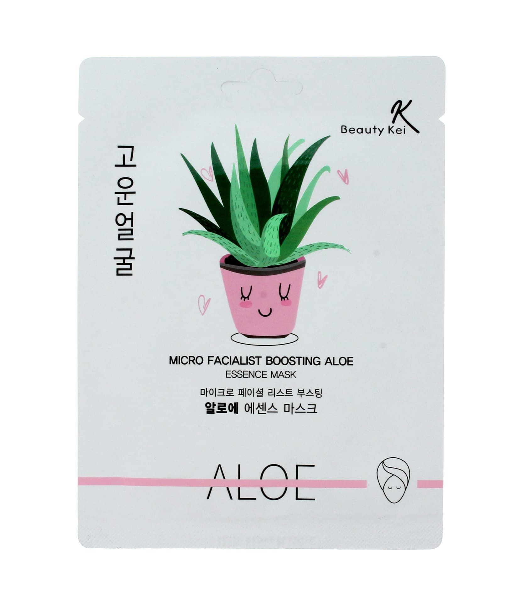 

Beauty Kei Maseczka na płacie kojąco-nawilżająca Aloe 1szt