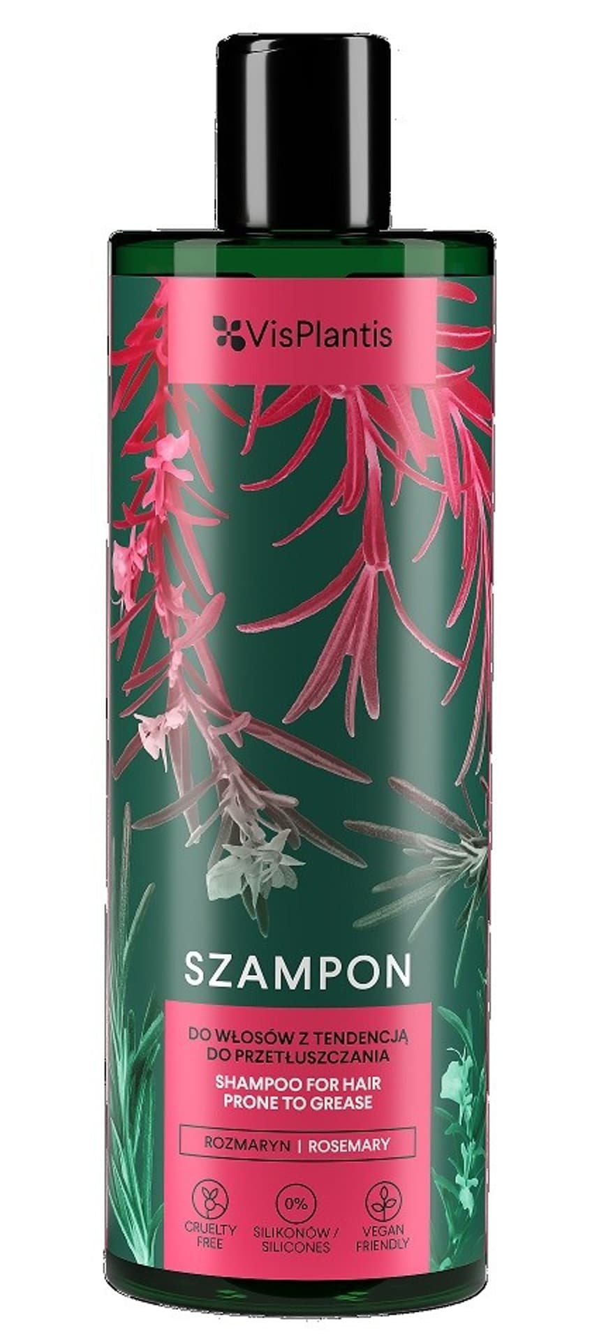 

Szampon do włosów z tendencją do przetłuszczania - ROZMARYN, 400ml