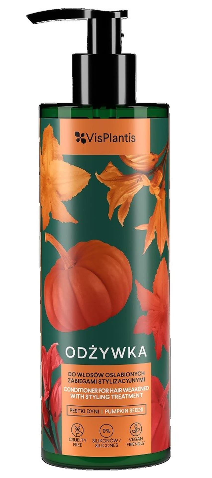 

Vis Plantis Herbal Vital Care Odżywka do włosów osłabionych (pestki dyni-pszenica-owies) 400ml