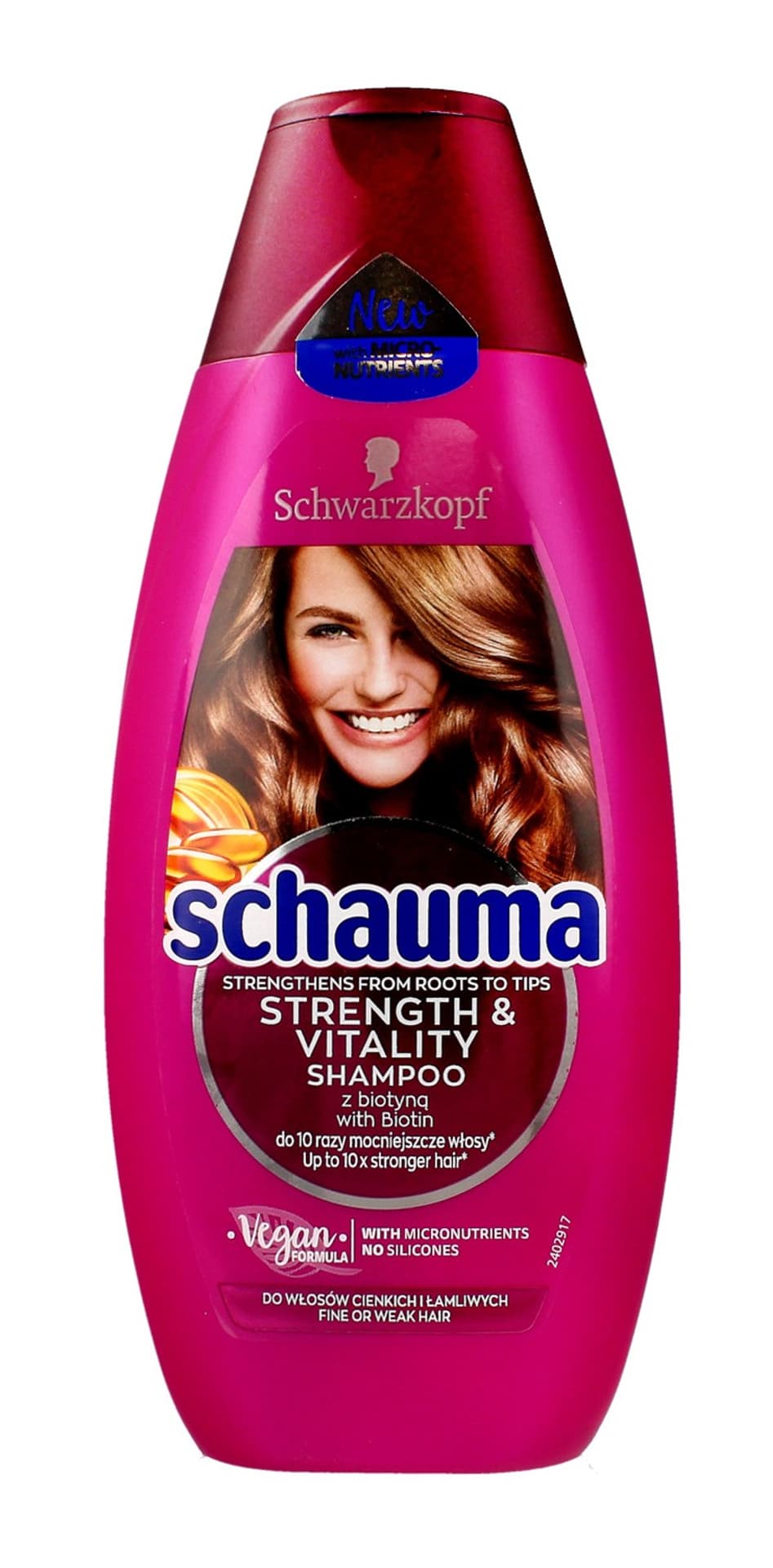 

Schwarzkopf Schauma Szampon do włosów Strength & Vitality - włosy cienkie i łamliwe 400ml