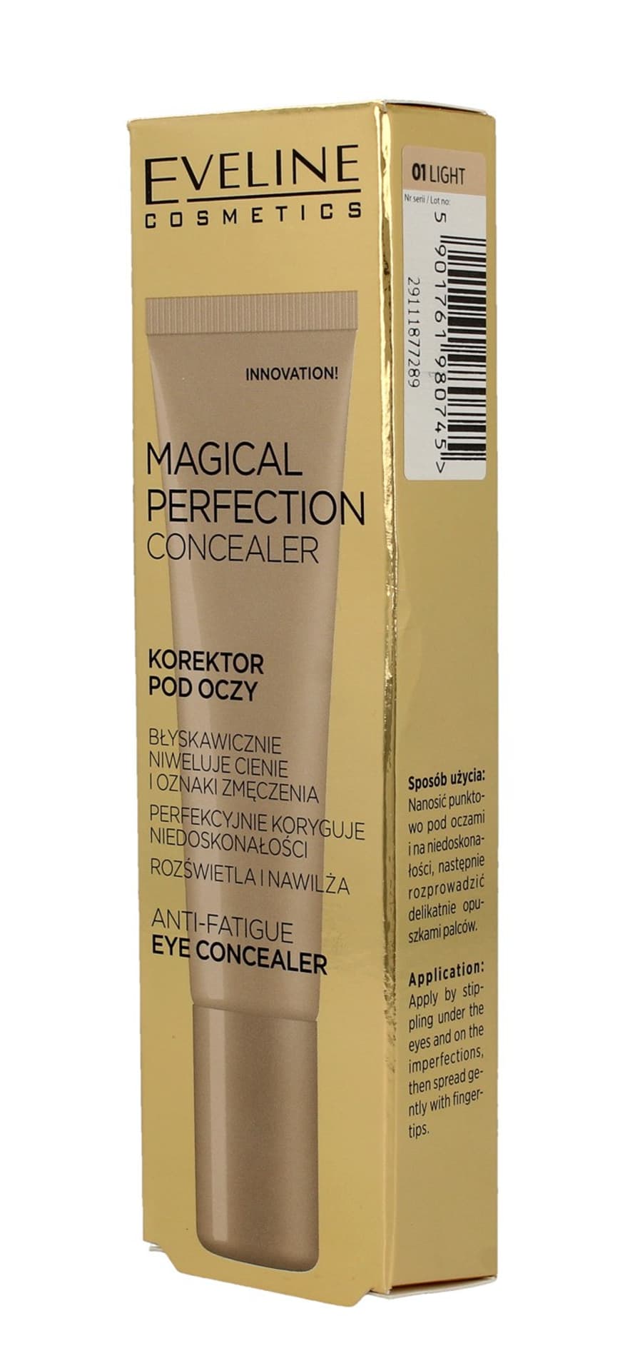 

Eveline Magical Perfection Concealer Korektor pod oczy 01 Light 15ml