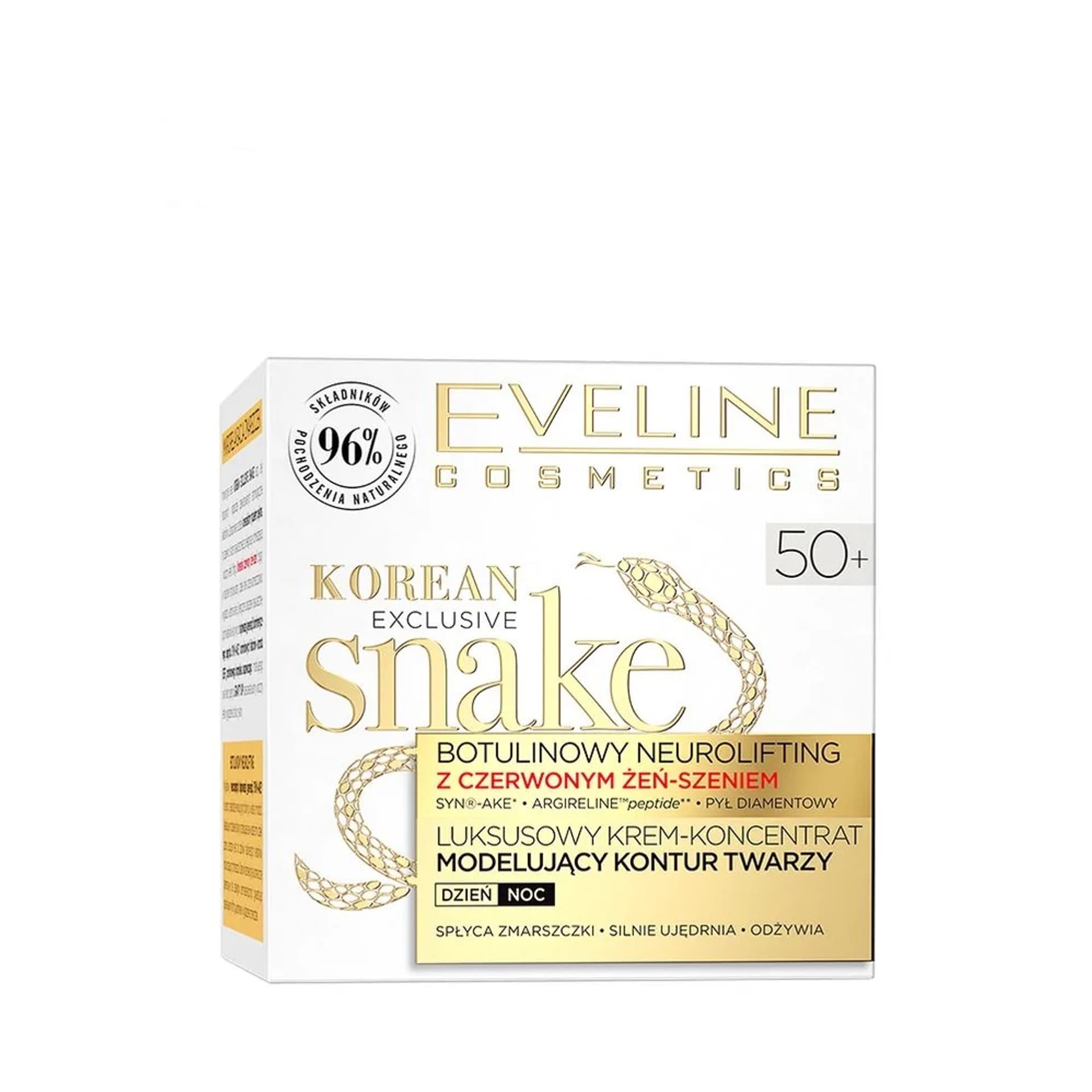 

Eveline Exclusive Snake 50+ Krem-koncentrat modelujący kontur twarzy na noc 50ml