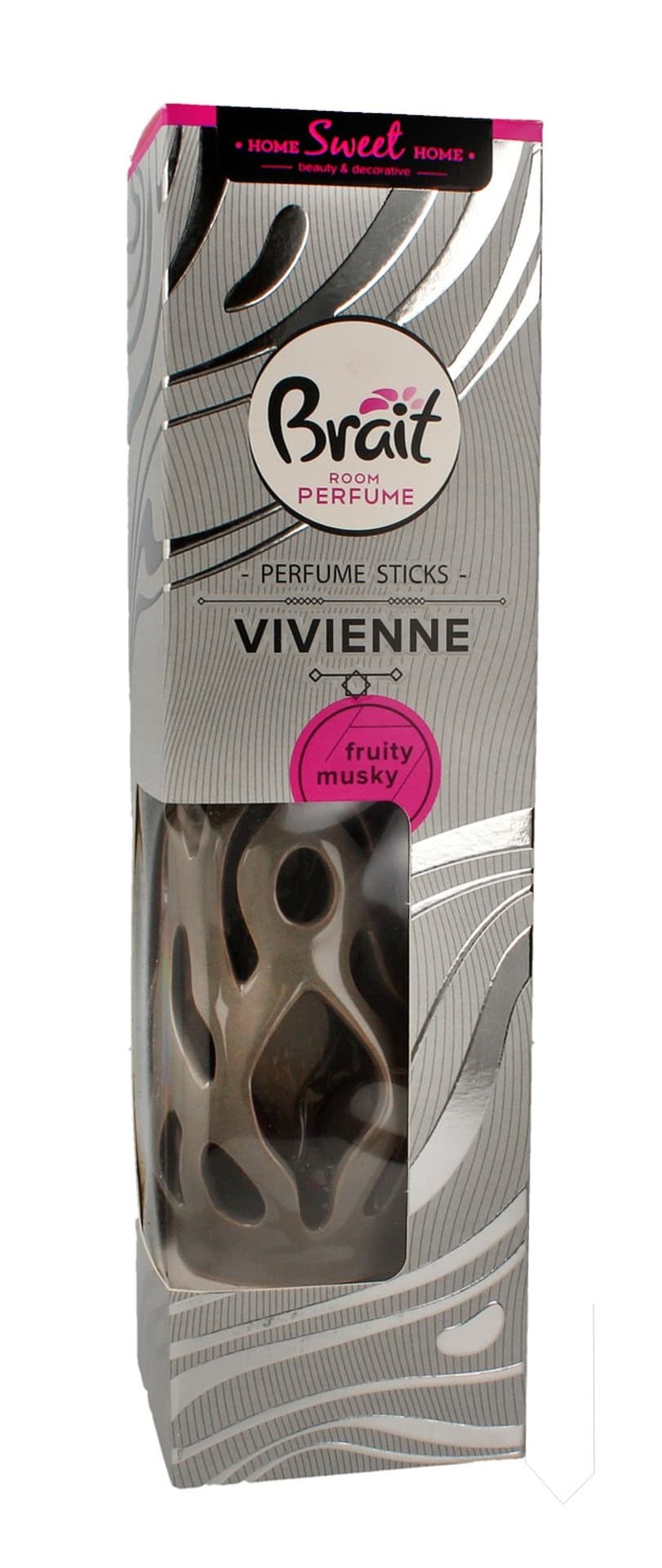 

Brait Home Sweet Home Odświeżacz powietrza-Patyczki nasączane Vivienne 1op.