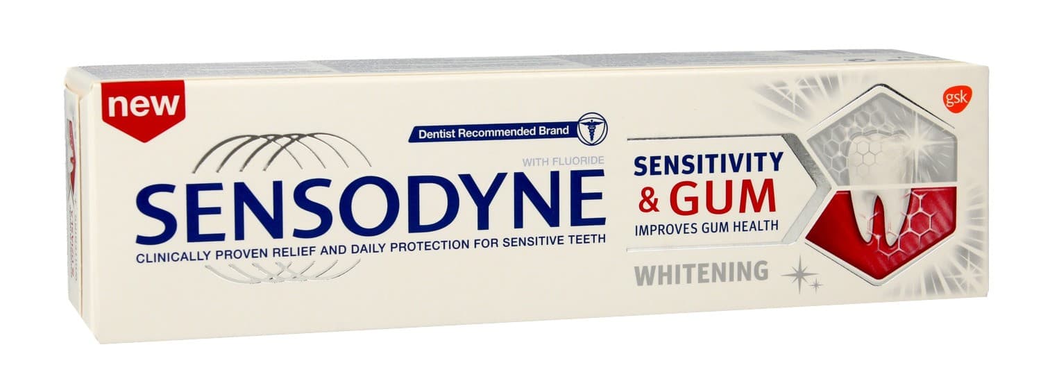

Sensodyne Pasta do zębów Nadwrażliwość & Dziąsła Whitening 75ml