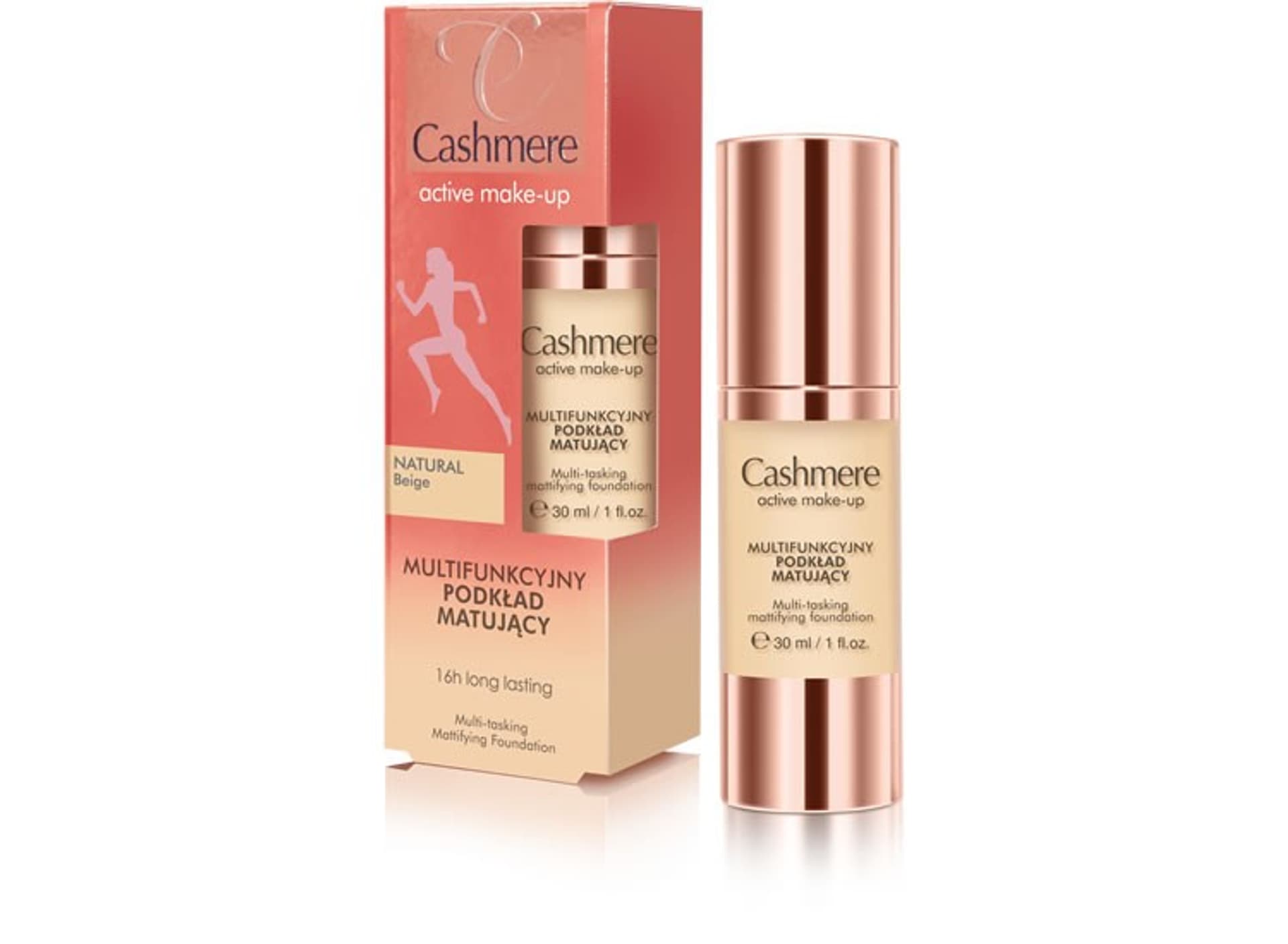 

Dax Cosmetics Cashmere Multifunkcyjny Podkład matujący Natural Beige 30ml