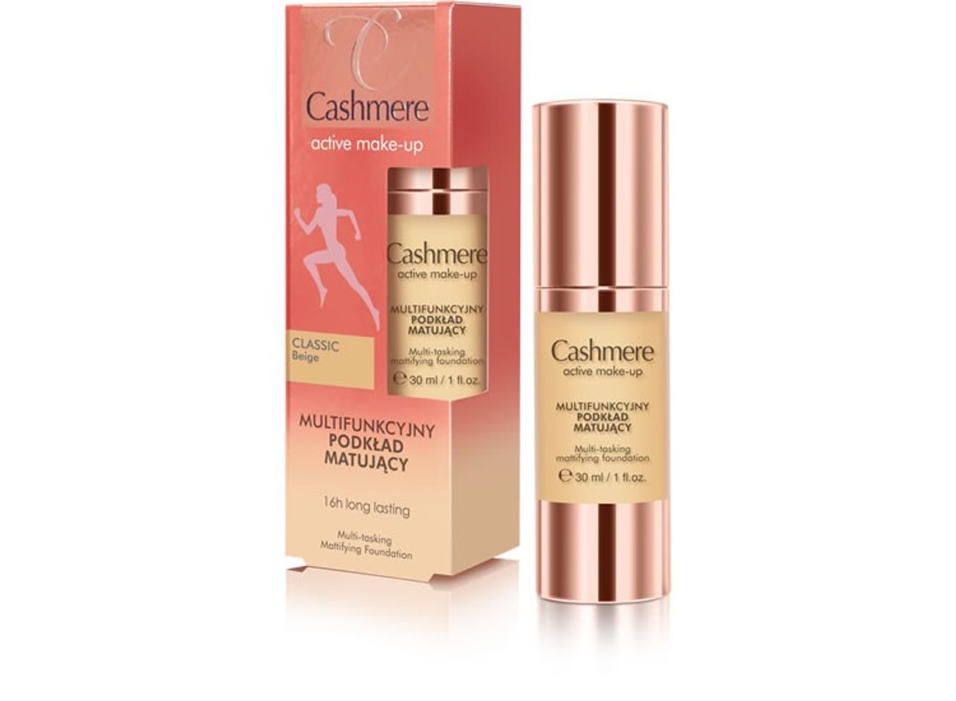 

Dax Cosmetics Cashmere Multifunkcyjny Podkład matujący Classic Beige 30ml