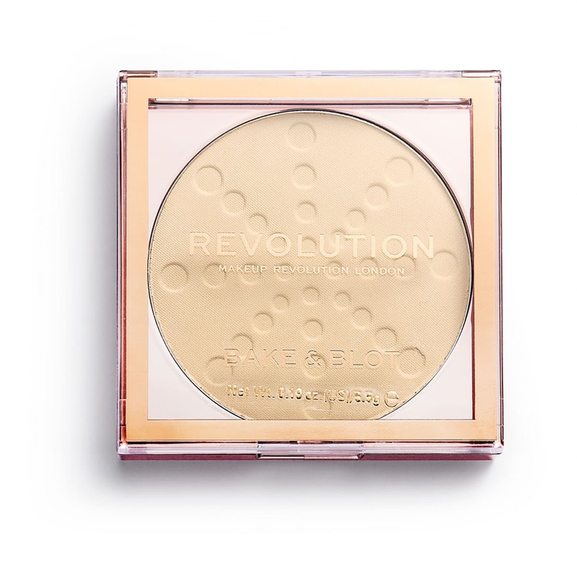 

Makeup Revolution Bake & Blot Puder prasowany Banana Light