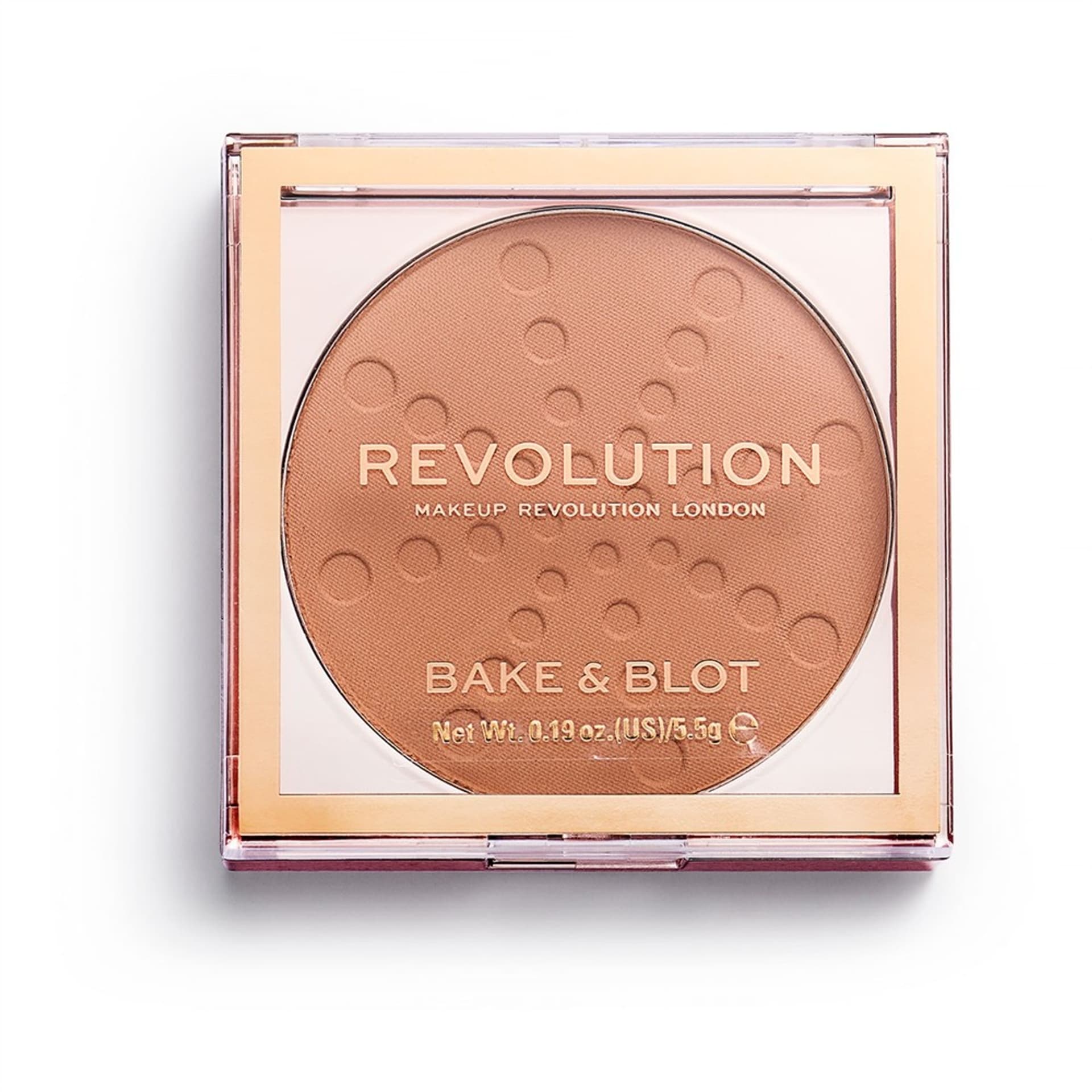 

Makeup Revolution Prasowany puder Bake & Blot Peach, 1 szt.