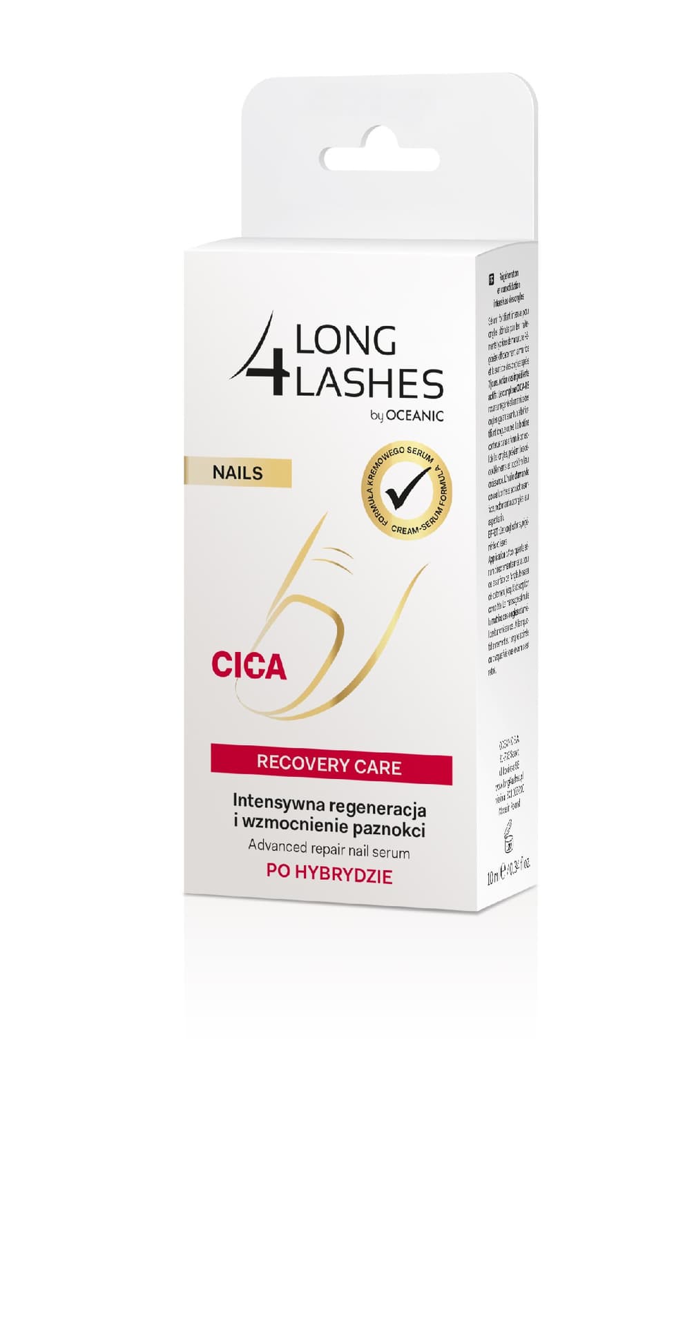 

Long 4 Lashes Nails Serum regenerująco-wzmacniające do paznokci po hybrydzie 10ml