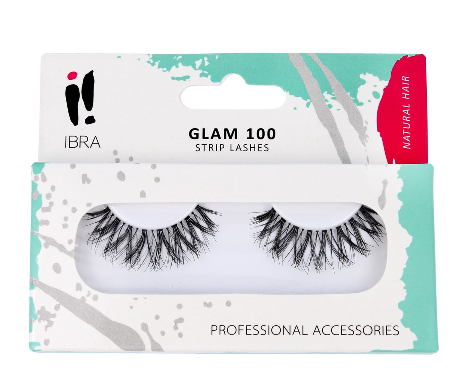 

Ibra Sztuczne rzęsy na pasku Glam 100 1 para