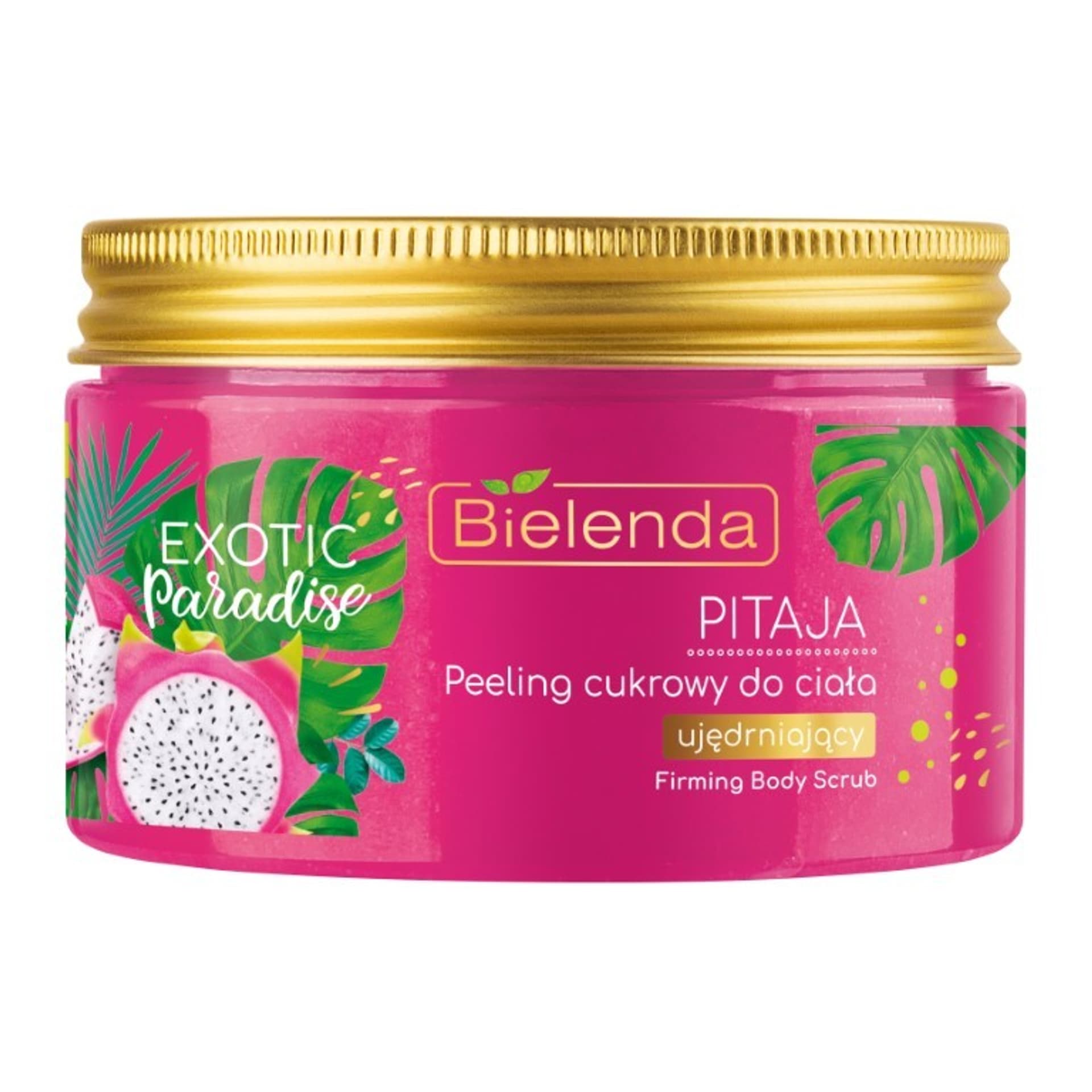 

Bielenda Exotic Paradise Peeling cukrowy do ciała ujędrniający Pitaja 350ml