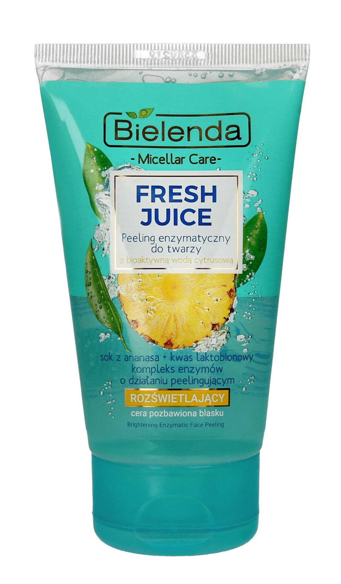 

Bielenda Fresh Juice Peeling enzymatyczny rozświetlający z wodą cytrusową Ananas 150g