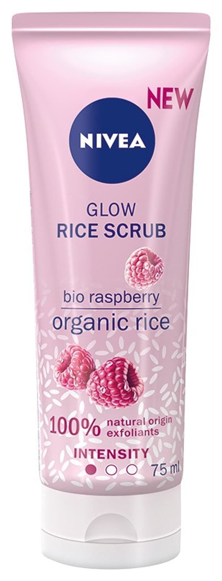

Nivea Rice Scrub Glow Peeling ryżowy z Bio Malinami 75ml