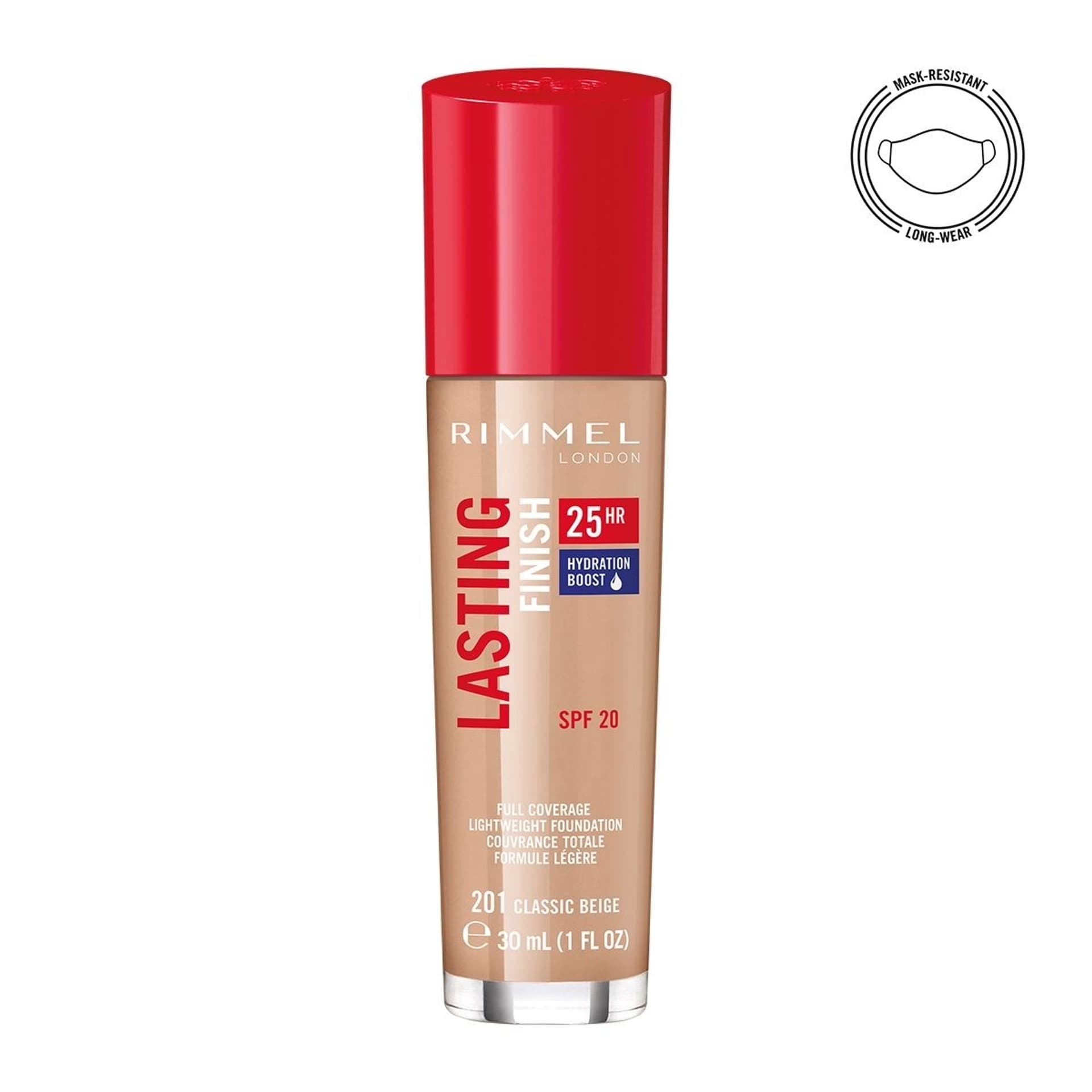 

Rimmel Podkład Lasting Finish 25HR nr 201 Classic Beige 30ml